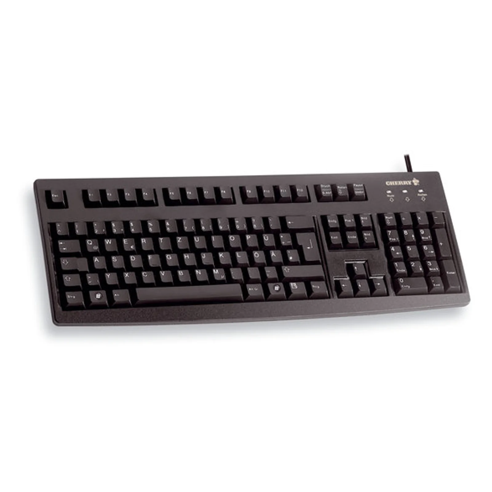 G83-6104 clavier Universel USB QWERTY Anglais américain Noir