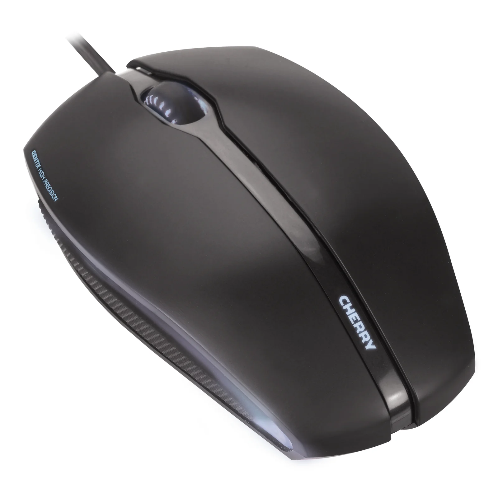 GENTIX CORDED ILLUMINATED MOUSE, Souris rétroéclairée, noir, USB