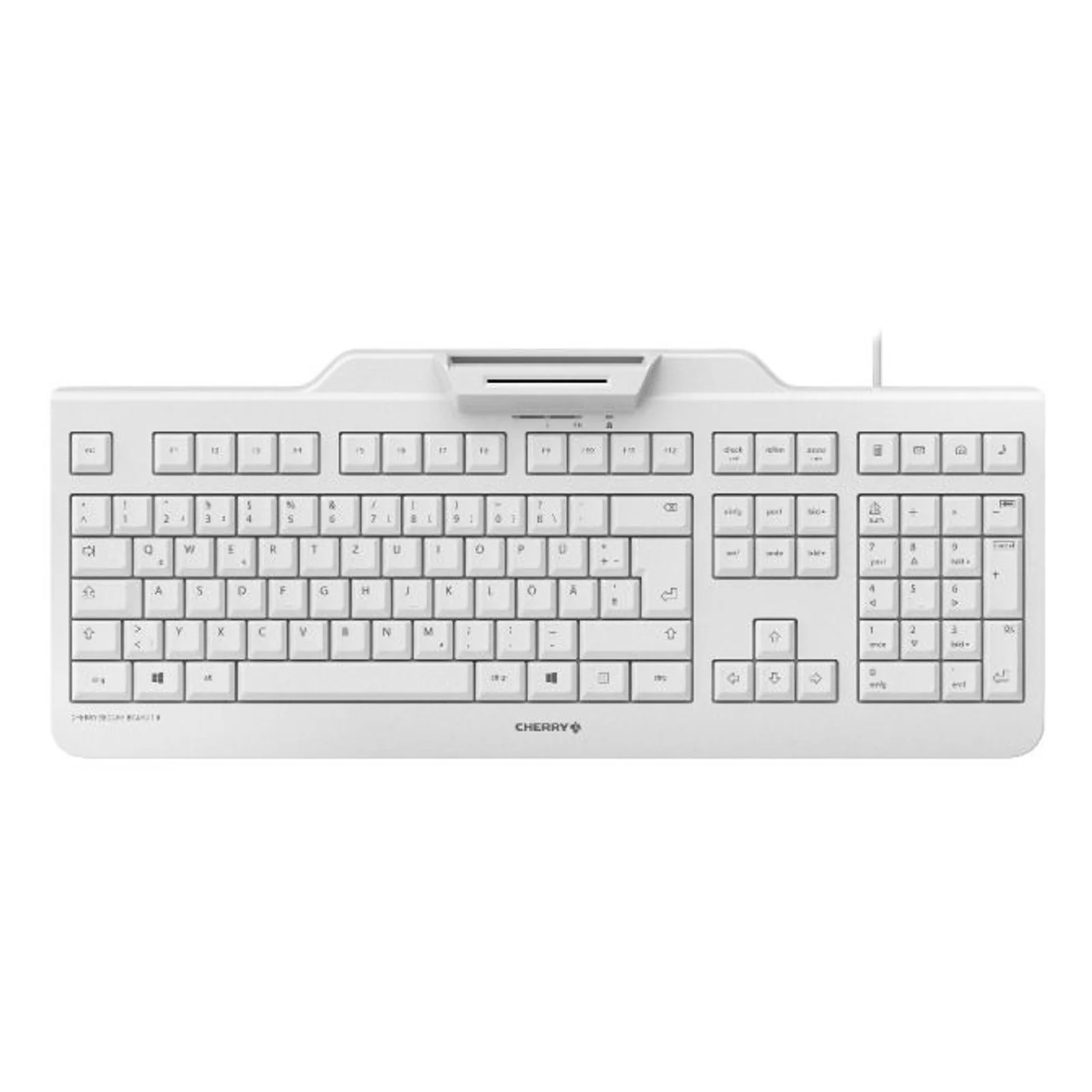 JK-A0400CH-0 clavier Bureau USB QWERTZ Suisse Gris