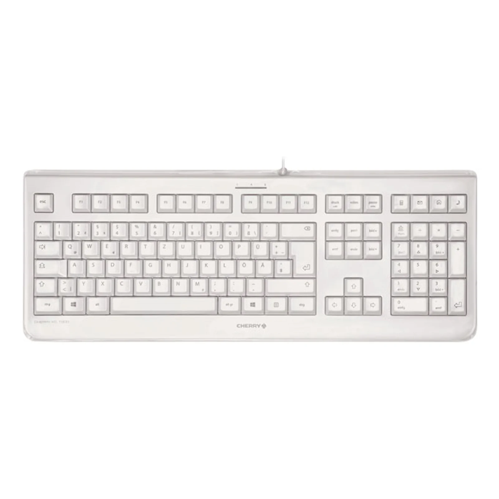KC 1068 clavier USB Suisse Gris