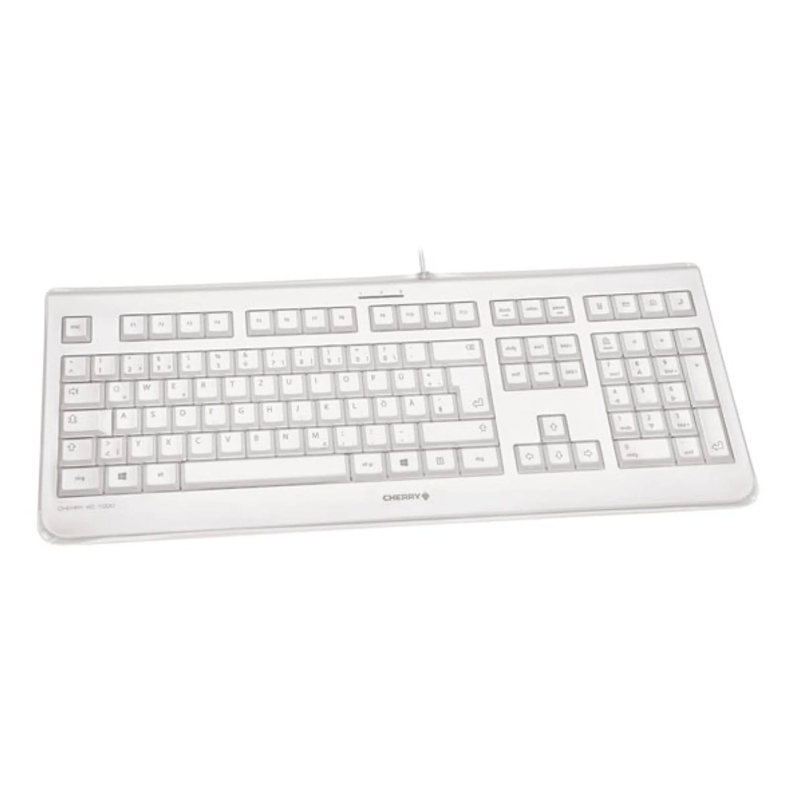 CHERRY KC 1068 clavier USB Suisse Gris