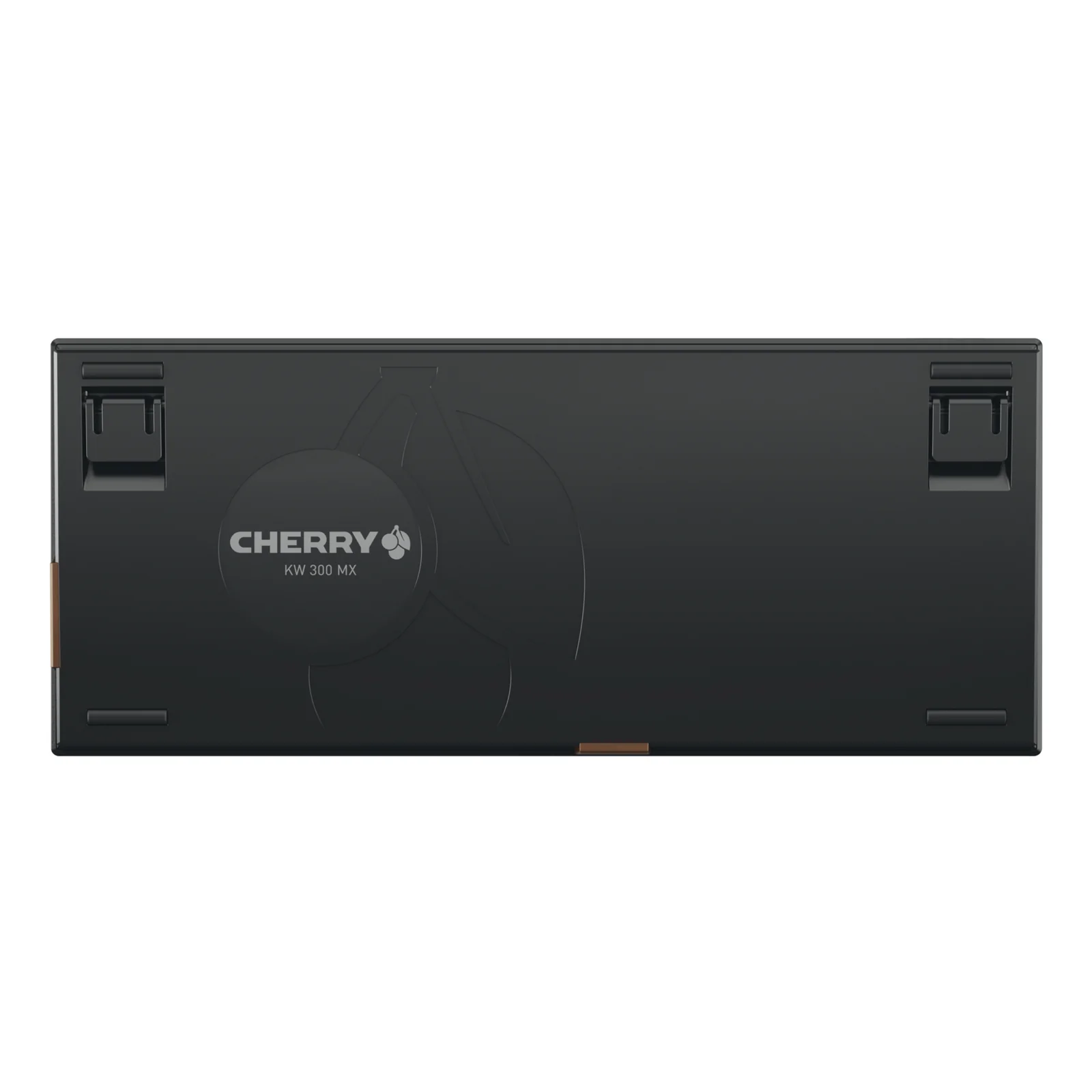 CHERRY KW 300 MX clavier Maison USB + Bluetooth QWERTY Anglais américain Noir, Cuivre, Gris