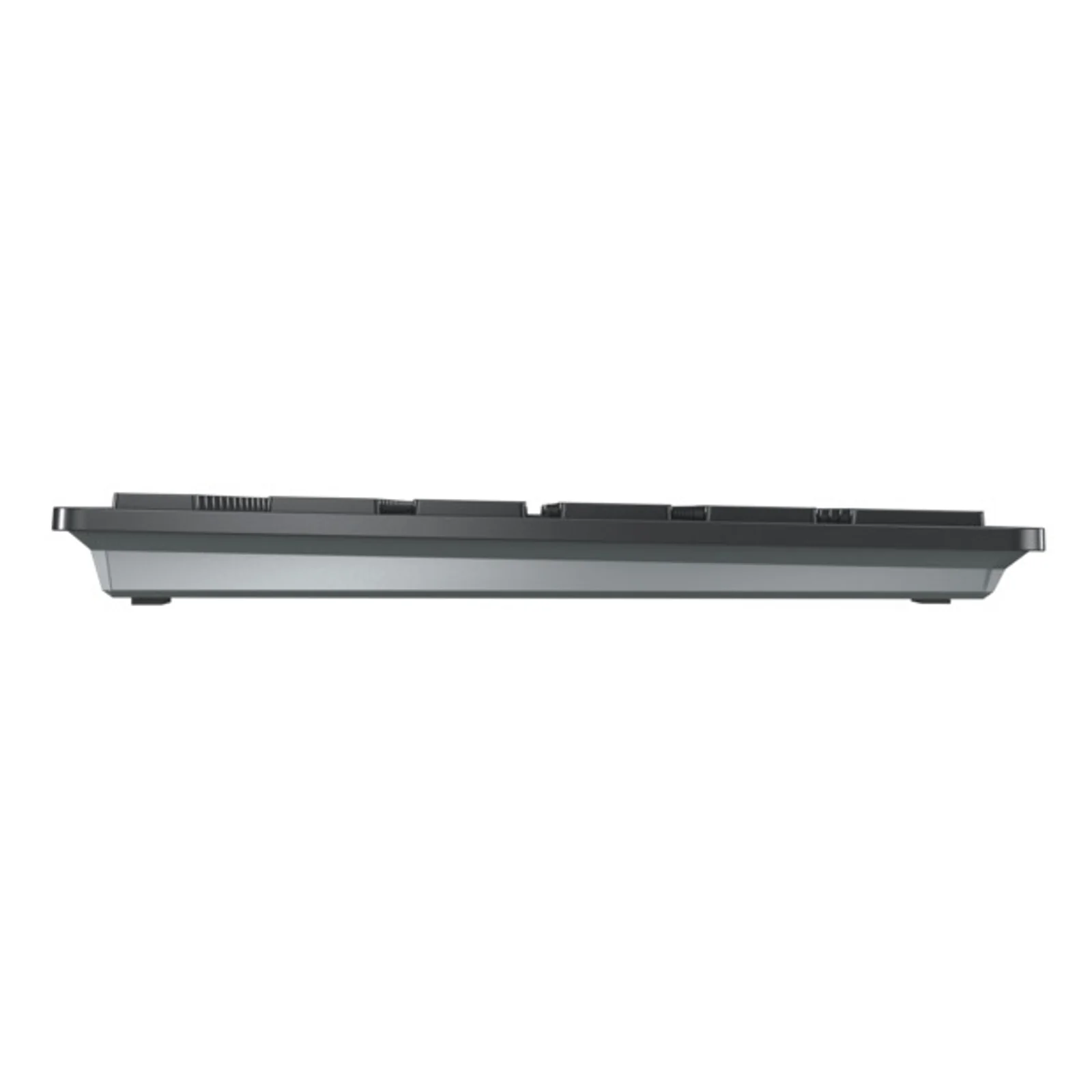 CHERRY KW 9100 SLIM clavier Universel RF sans fil + Bluetooth QWERTY Portuguais Noir, Gris