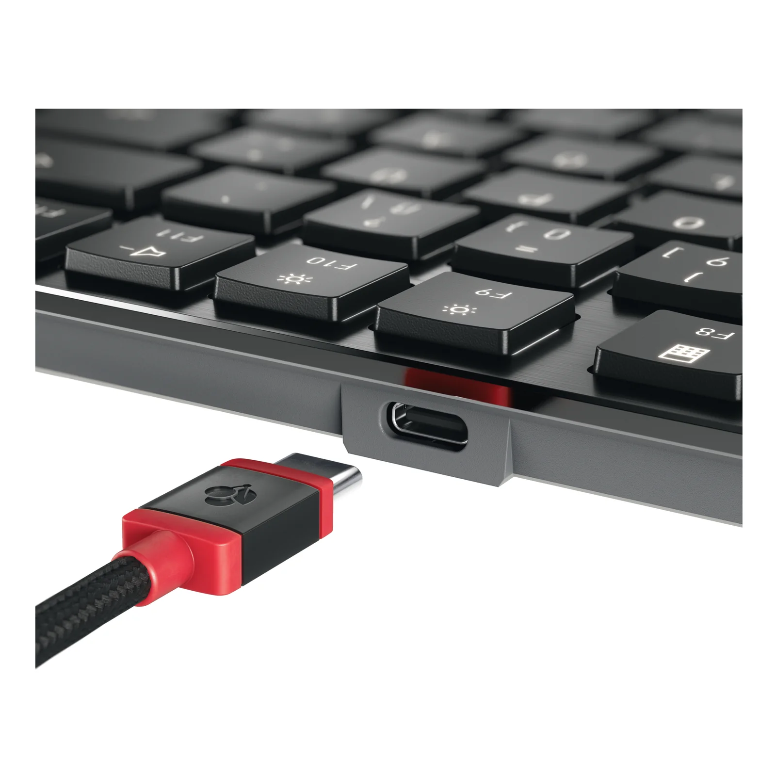 CHERRY KW X ULP 2.0 MINI clavier maison/bureau USB + RF Wireless + Bluetooth QWERTZ Allemand Noir