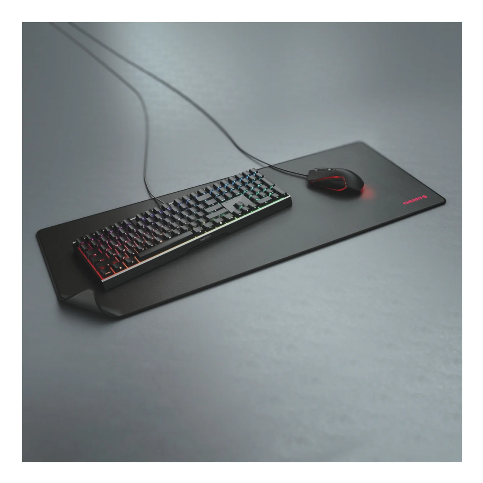 CHERRY MP 2000 Tapis de souris de jeu Noir