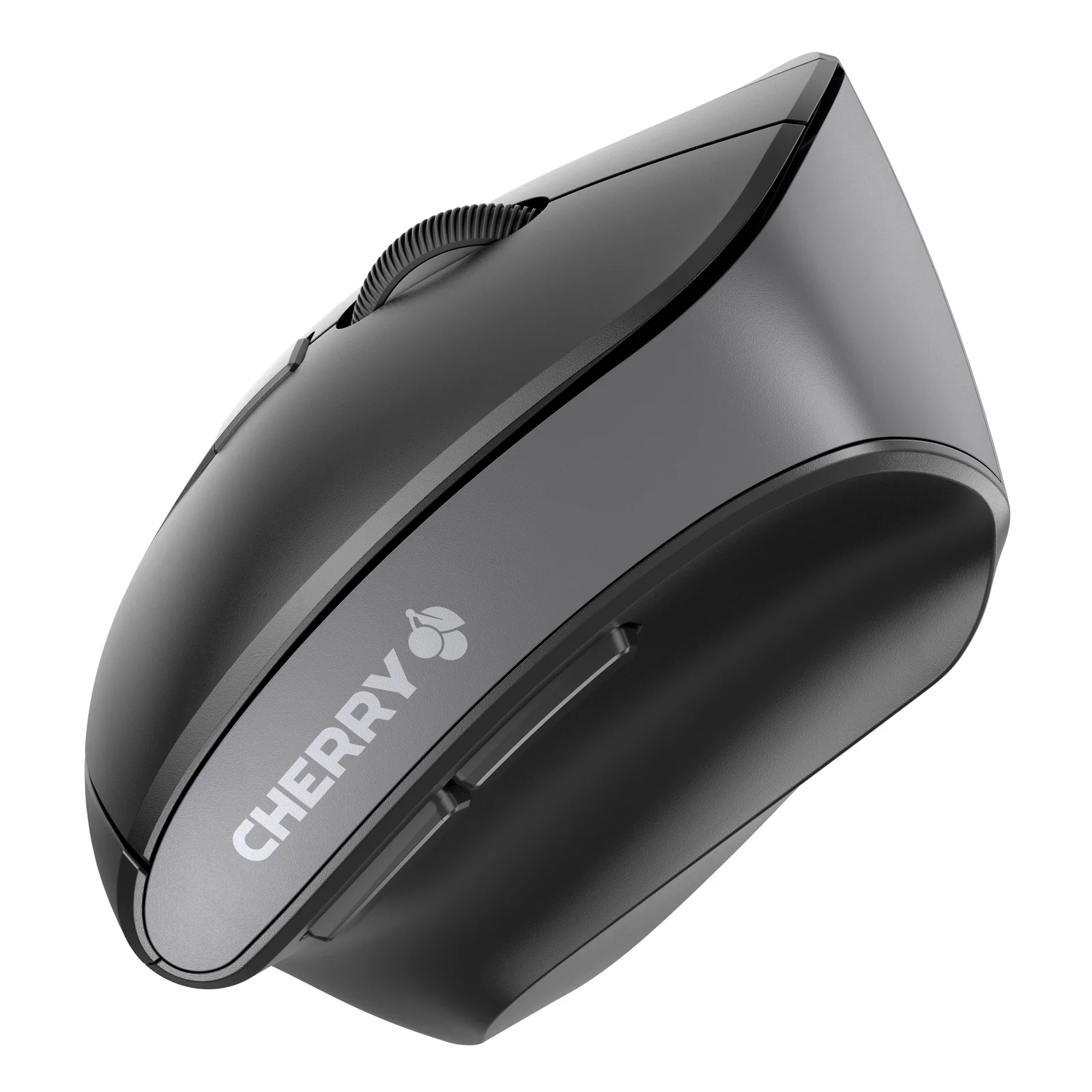 CHERRY MW 4500 LEFT Souris ergonomique sans fil, pour gauchers, noir, USB
