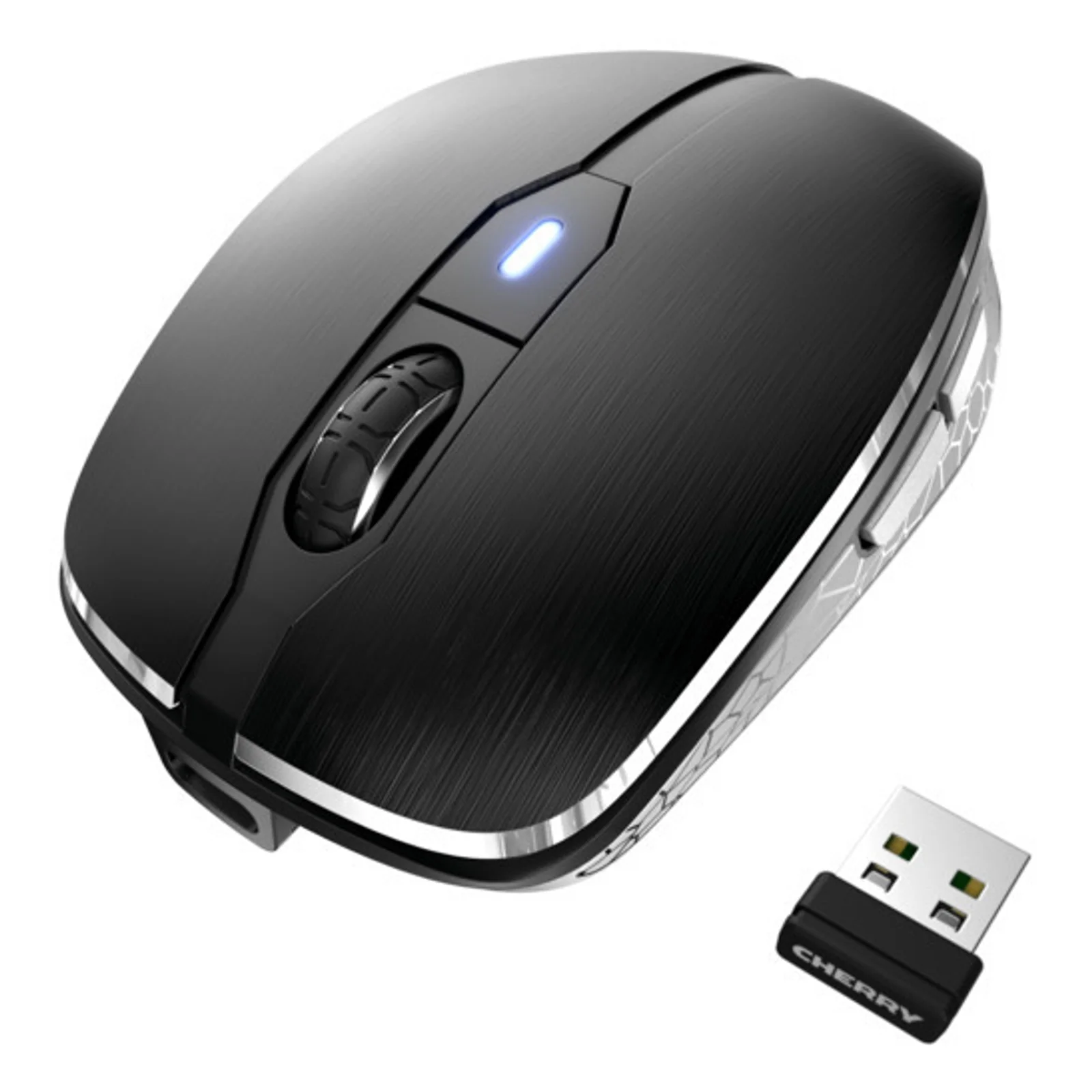 CHERRY MW 8C ADVANCED souris Ambidextre RF sans fil + Bluetooth Optique 3000 DPI