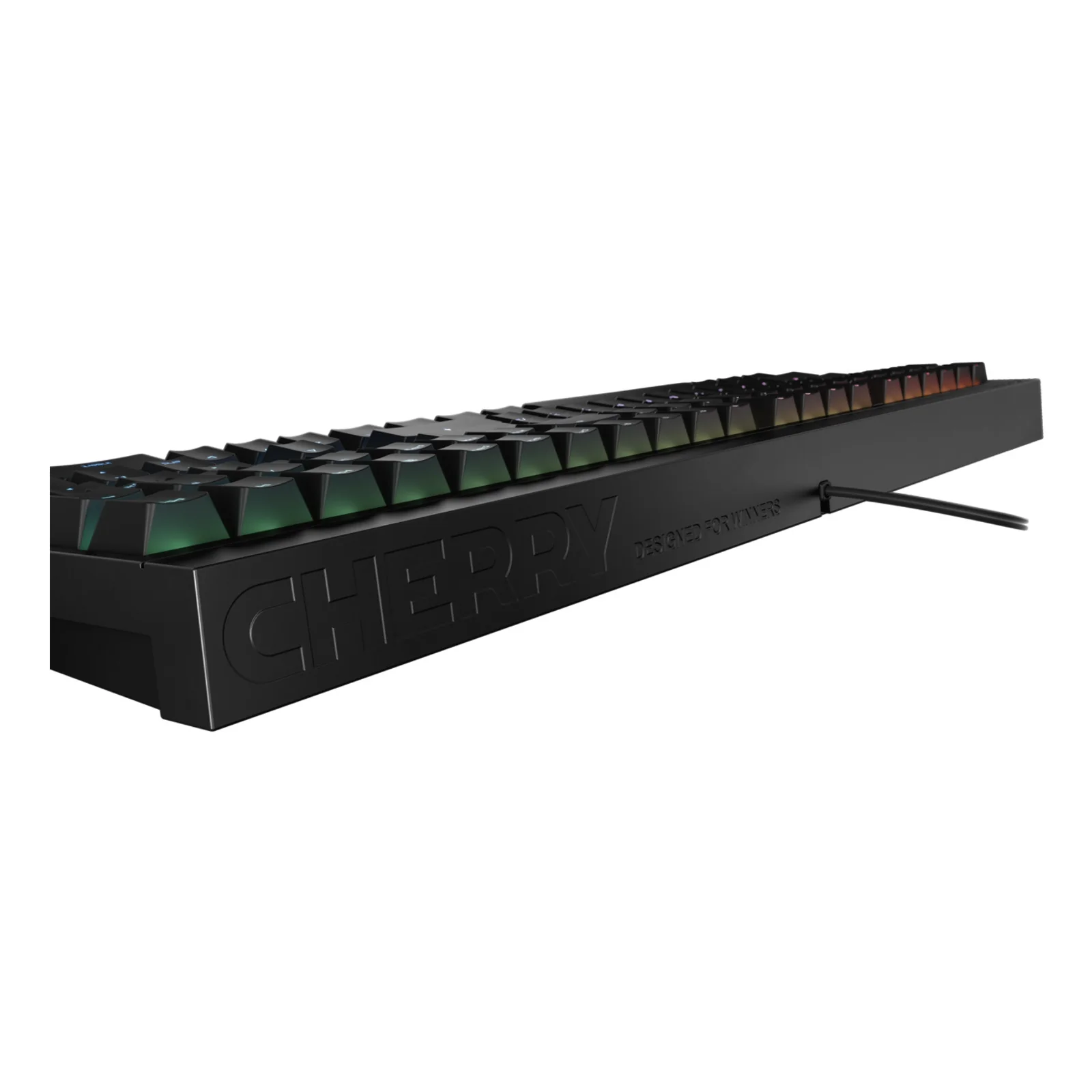 CHERRY MX 2.0S RGB clavier Gaming USB QWERTZ Allemand Noir