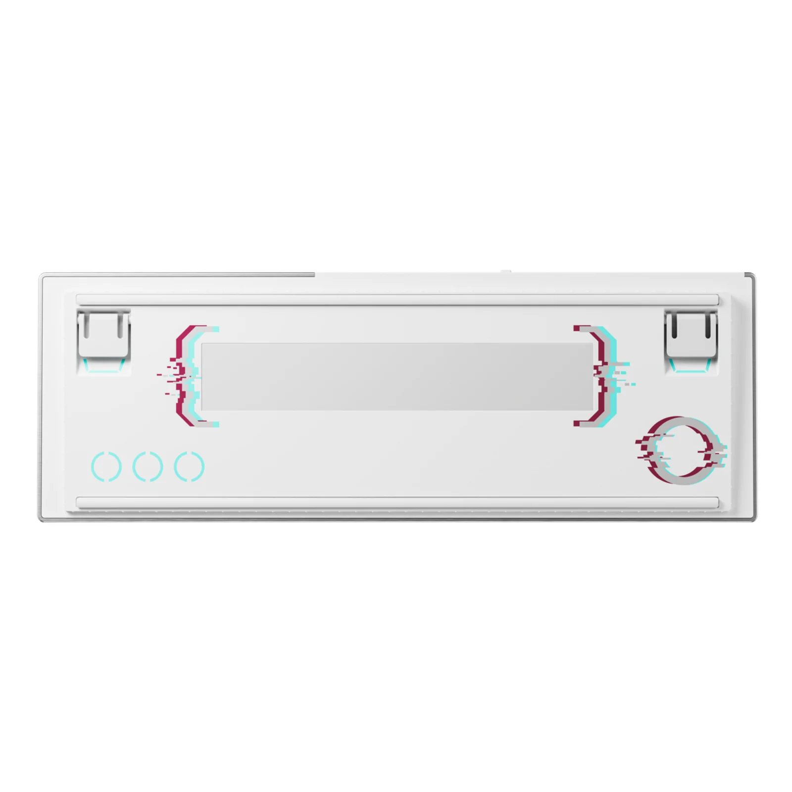CHERRY MX 8.2 Pro TMR Wireless clavier Gaming USB + RF Wireless + Bluetooth AZERTY Français Argent, Blanc