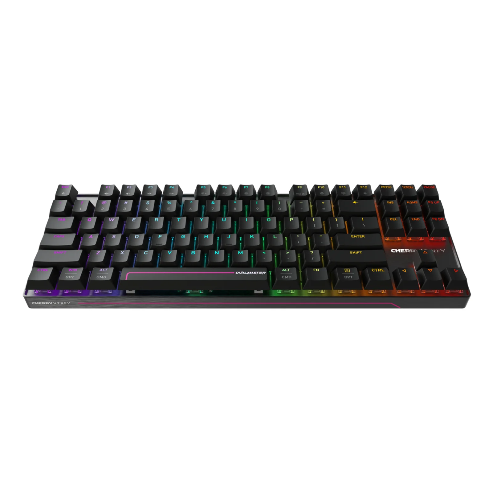 CHERRY MX 8.2 Pro TMR Wireless clavier Gaming USB + RF Wireless + Bluetooth QWERTY US International Noir