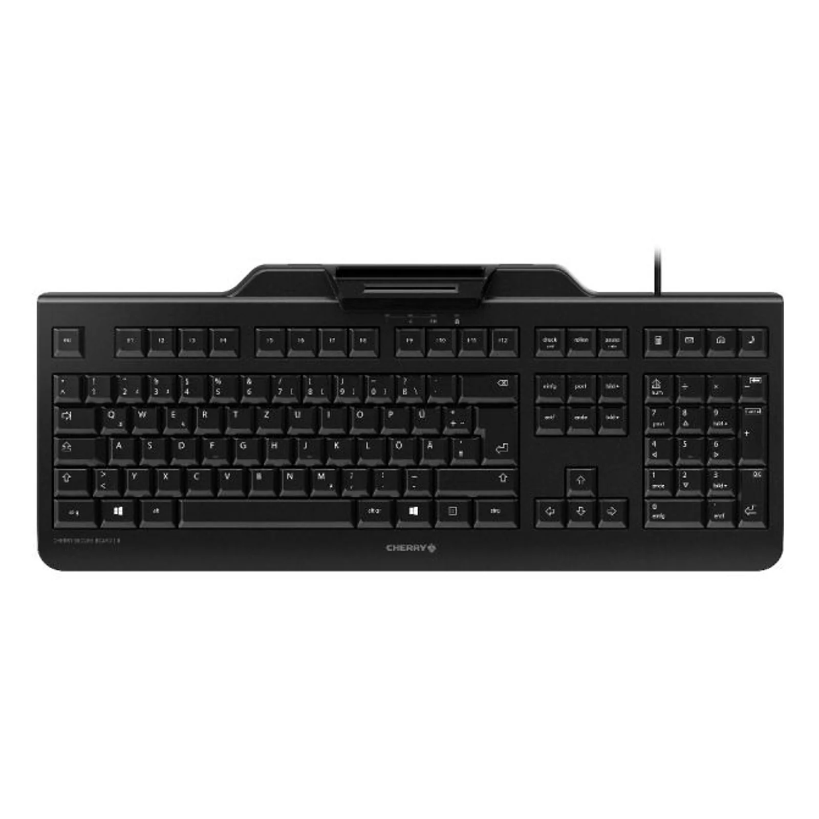 SECURE BOARD 1.0 clavier Bureau USB QWERTZ Allemand Noir