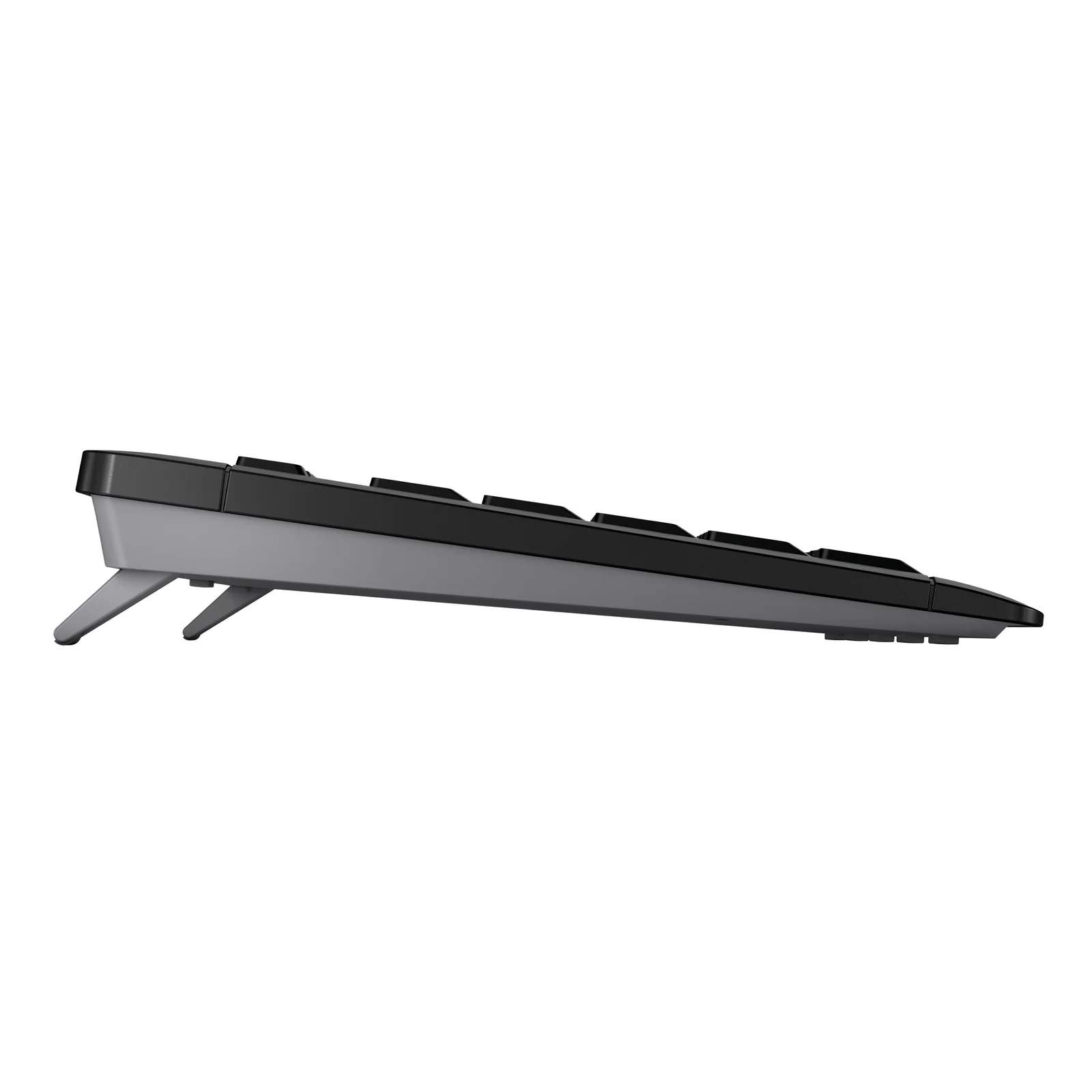 CHERRY Stream Desktop Recharge clavier Souris incluse Universel RF sans fil Noir