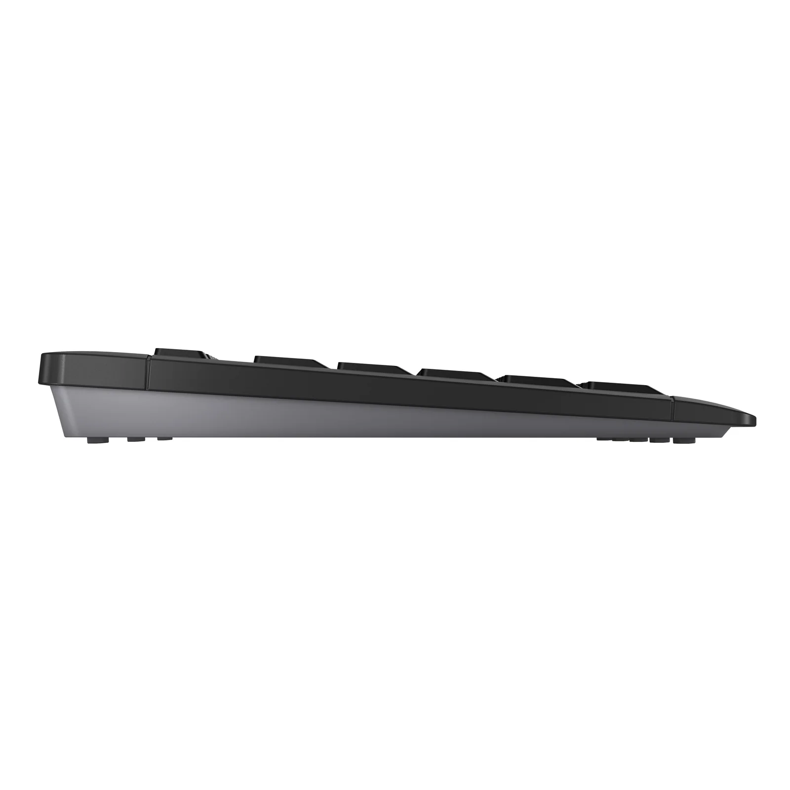 CHERRY Stream Desktop Recharge clavier Souris incluse Universel RF sans fil Noir