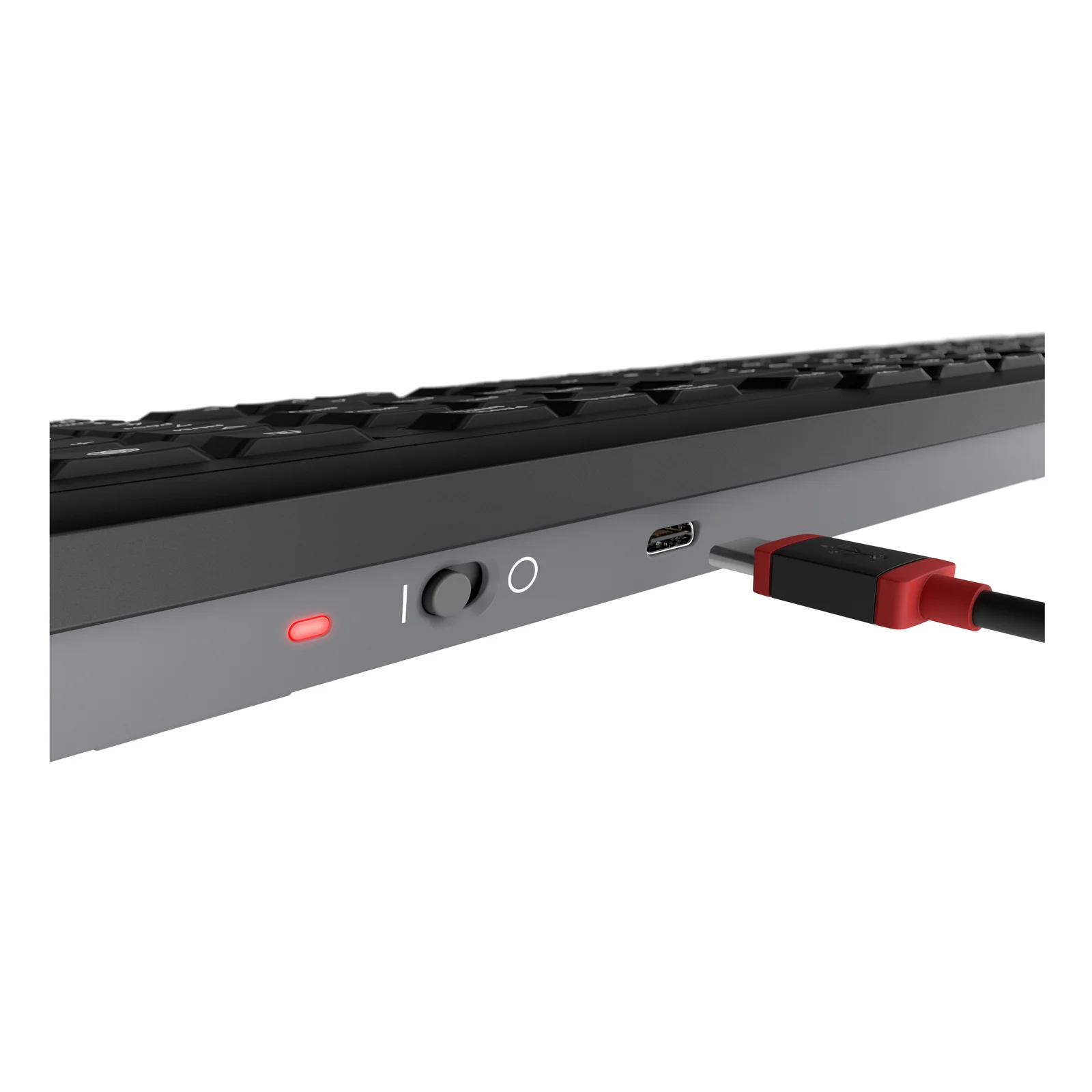 CHERRY Stream Desktop Recharge clavier Souris incluse Universel RF sans fil Noir