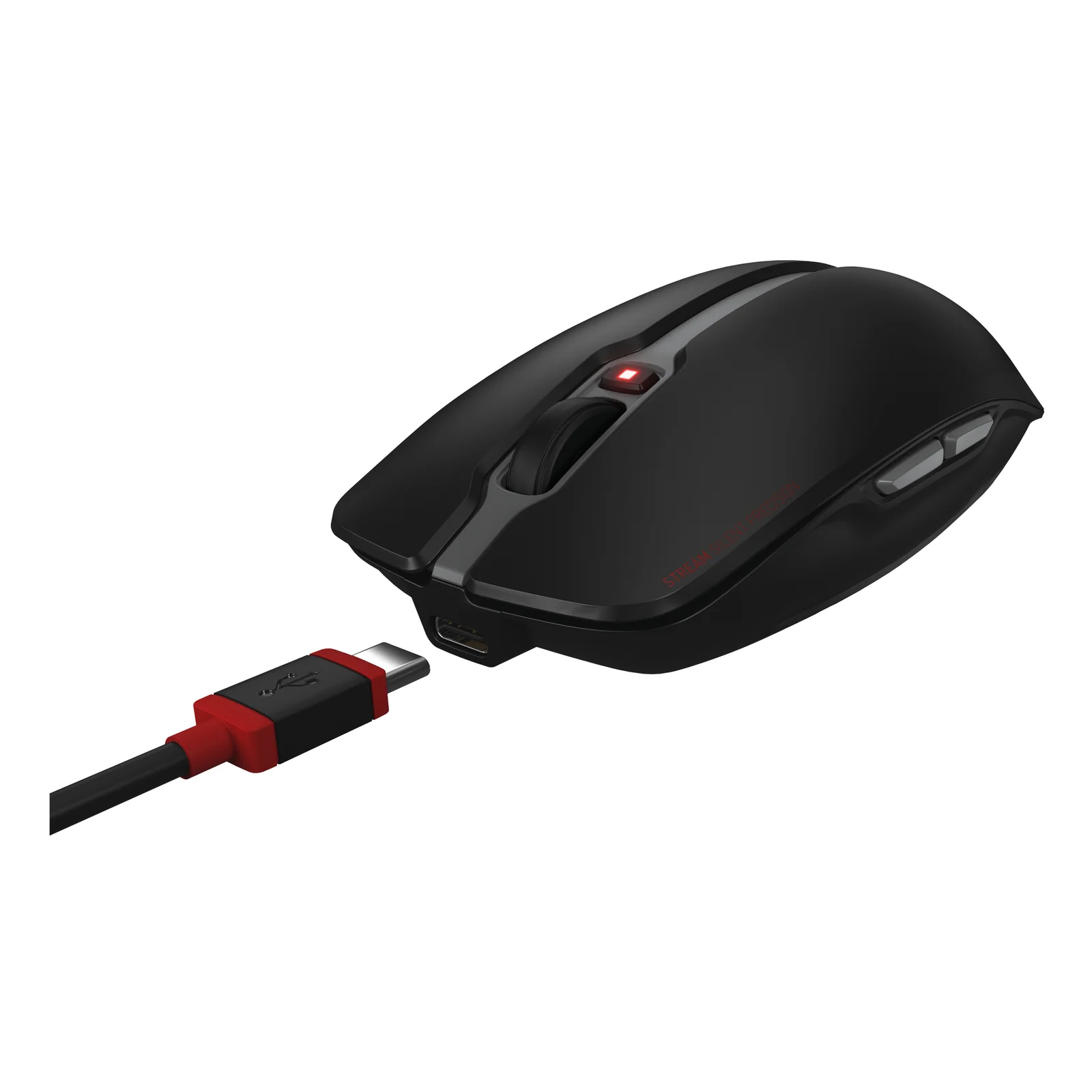 CHERRY Stream Desktop Recharge clavier Souris incluse Universel RF sans fil Noir