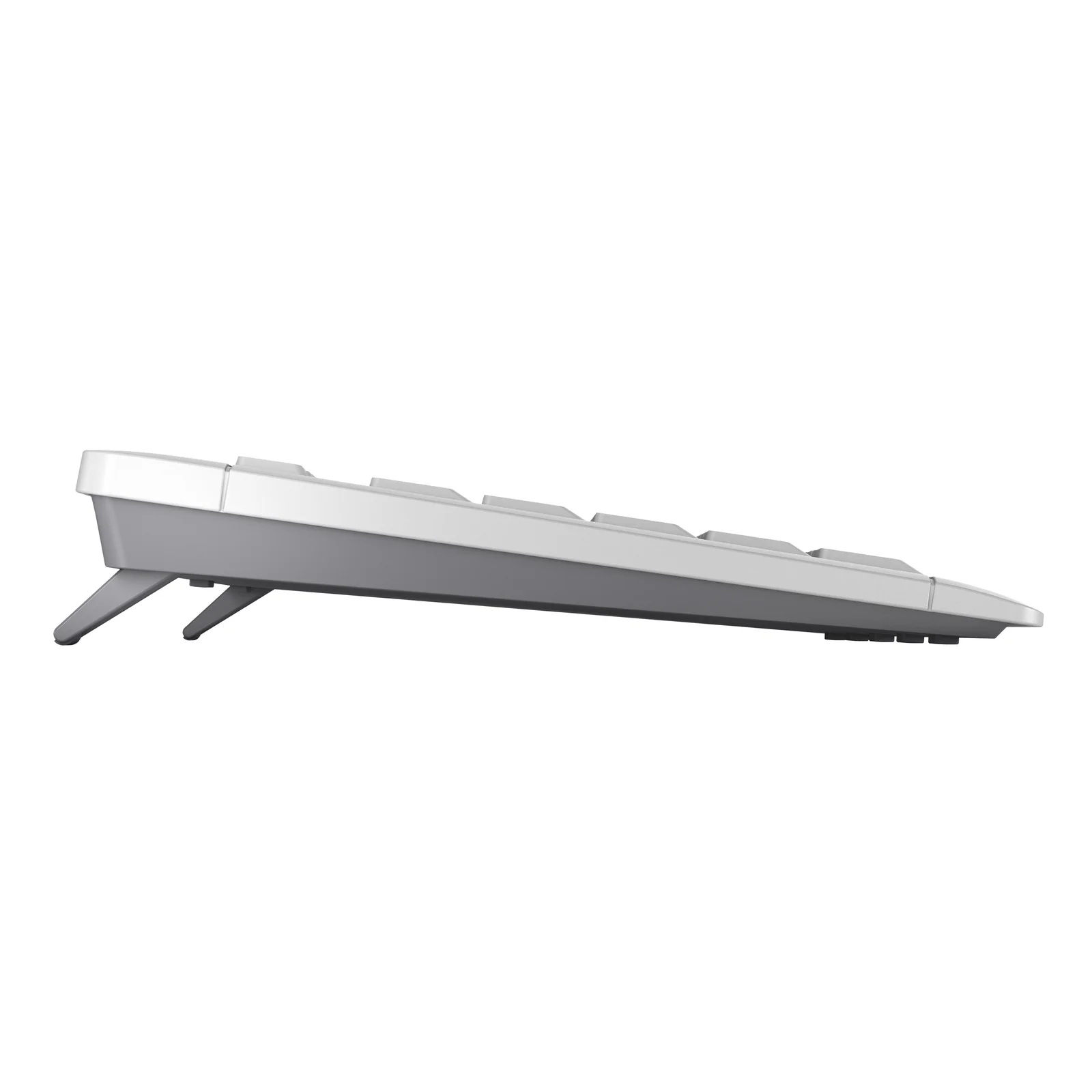 CHERRY Stream Desktop Recharge clavier Souris incluse Universel RF sans fil QWERTY Anglais britannique Gris