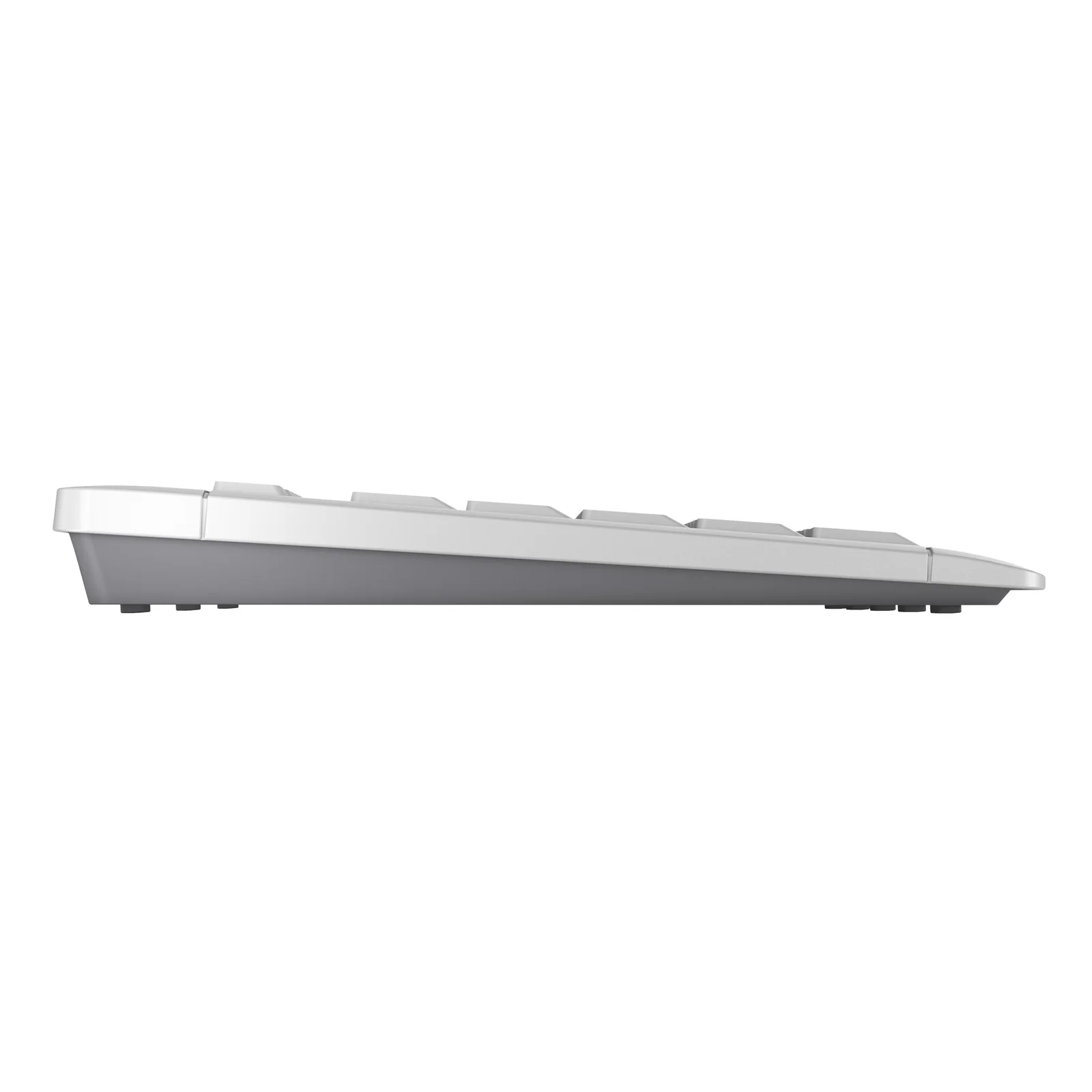 CHERRY Stream Desktop Recharge clavier Souris incluse Universel RF sans fil QWERTY Anglais britannique Gris