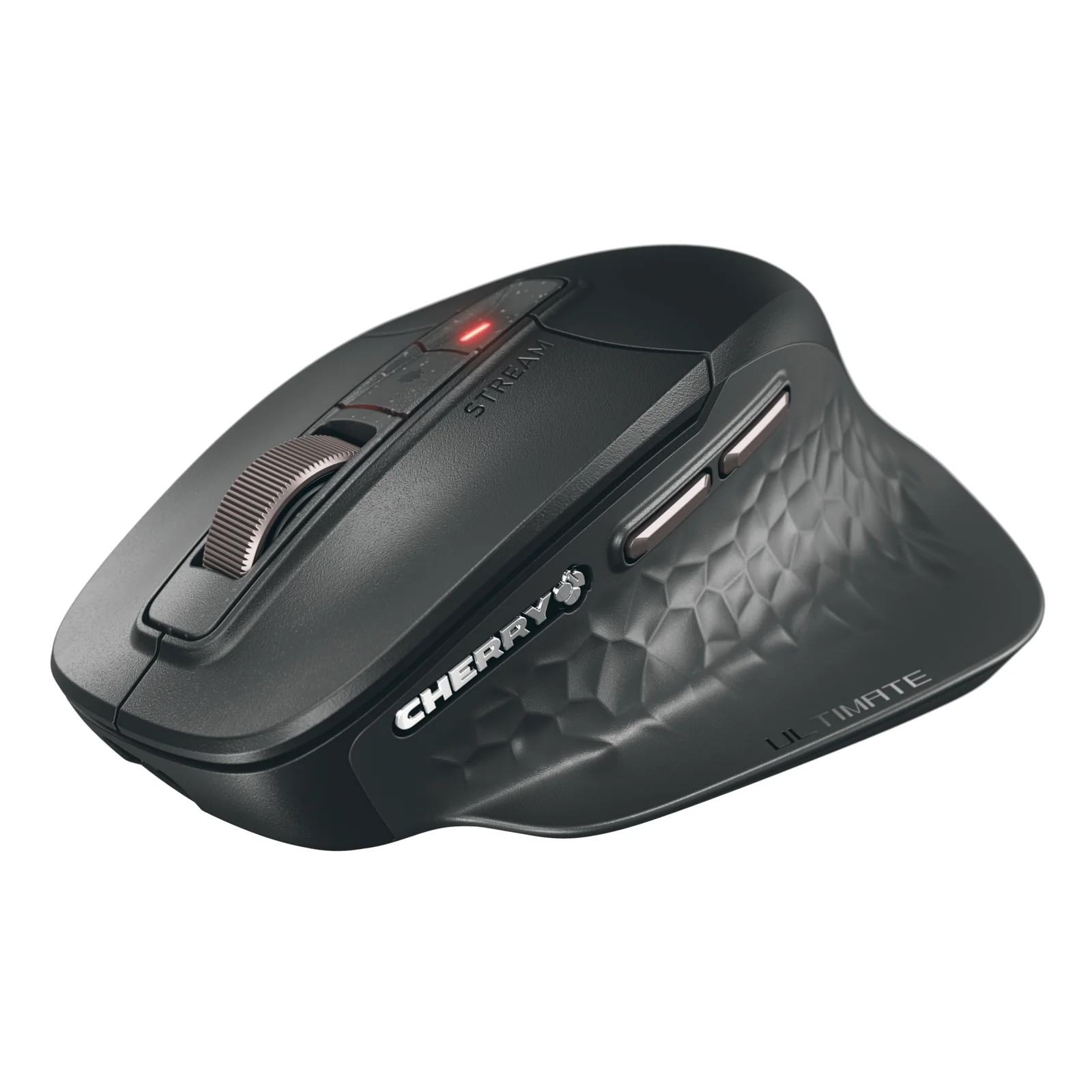 CHERRY Stream desktop ultimate clavier Souris incluse maison/bureau USB + RF Wireless + Bluetooth QWERTY Anglais britannique Noir