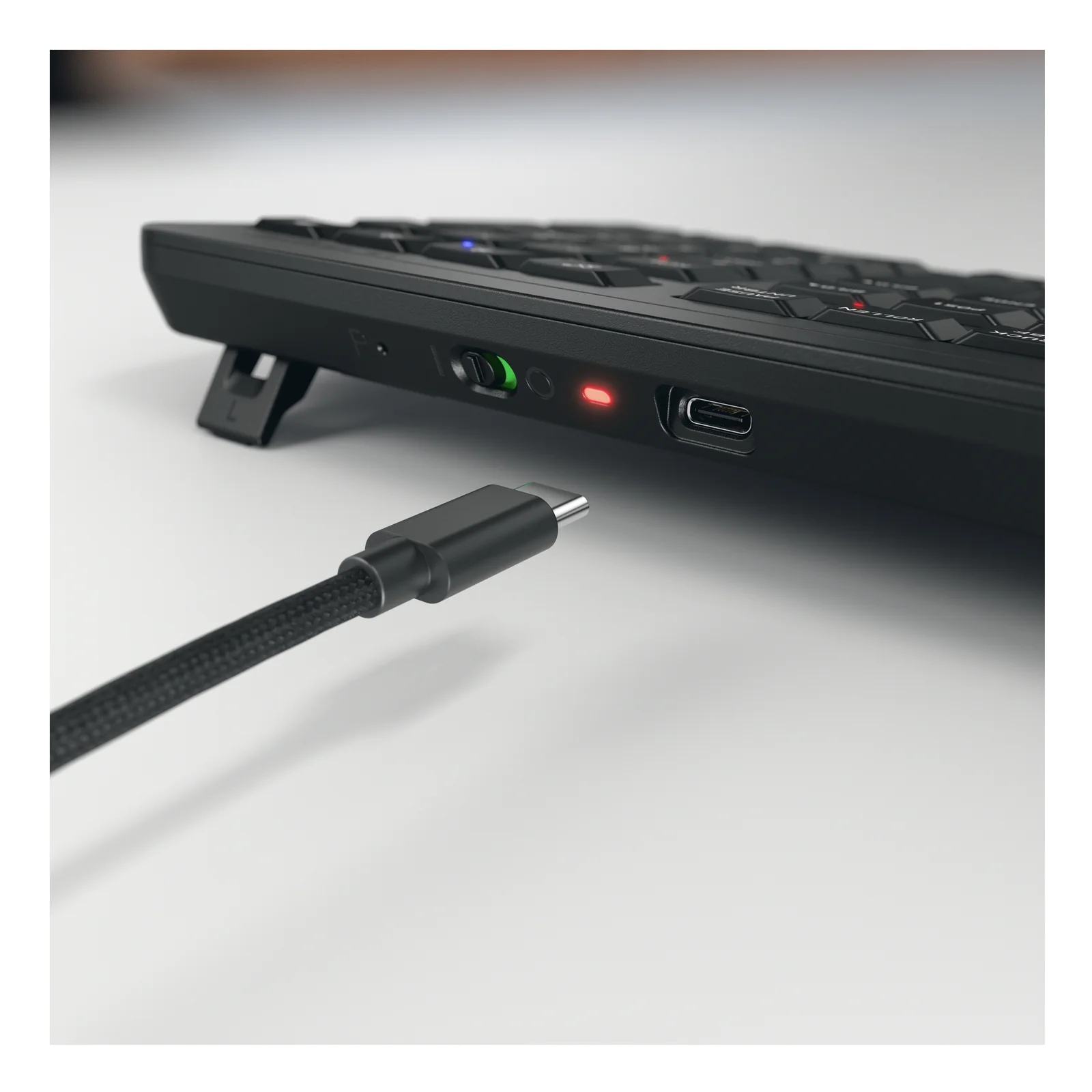 CHERRY Stream desktop ultimate clavier Souris incluse maison/bureau USB + RF Wireless + Bluetooth QWERTY Anglais britannique Noir