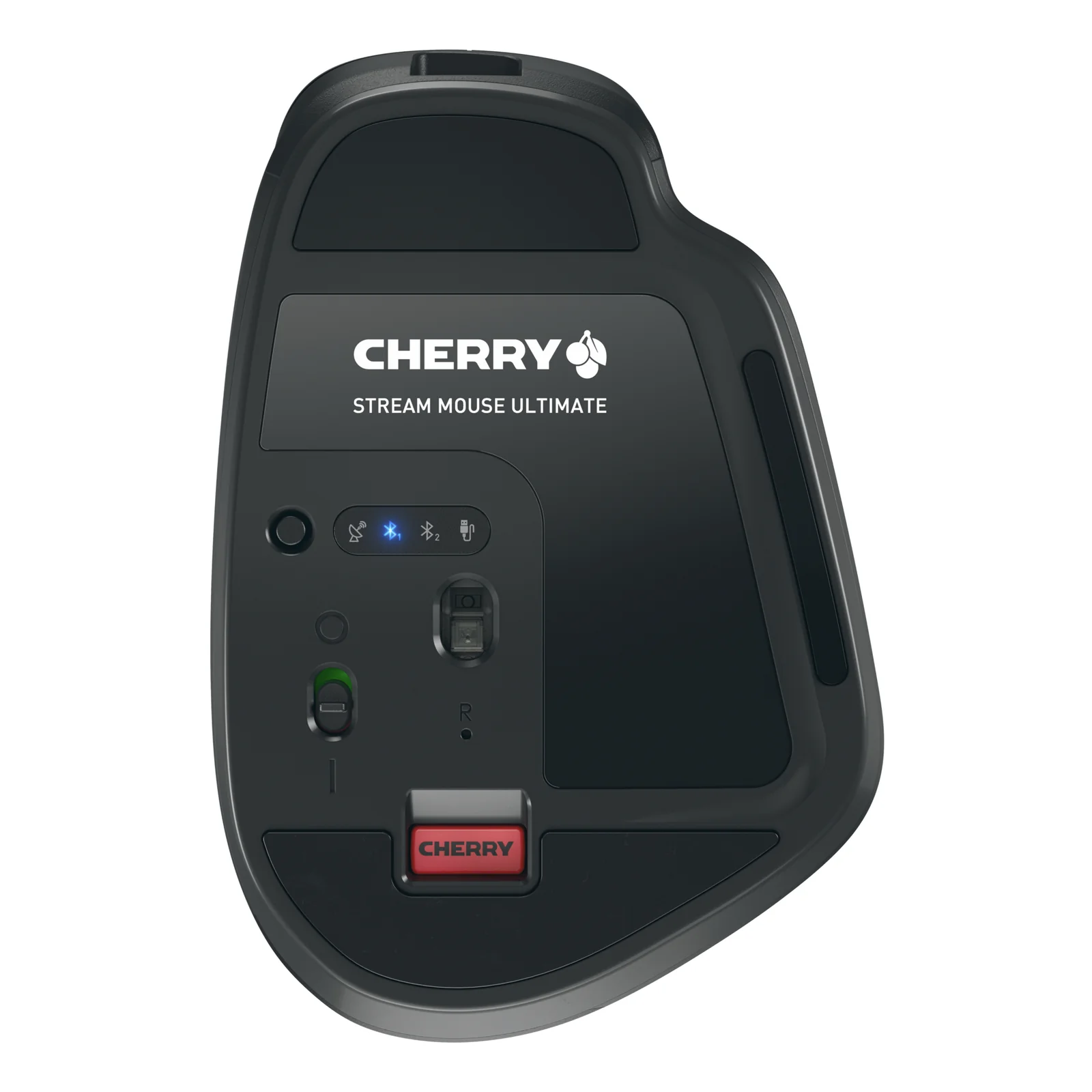 CHERRY Stream desktop ultimate clavier Souris incluse maison/bureau USB + RF Wireless + Bluetooth QWERTZ Allemand Noir