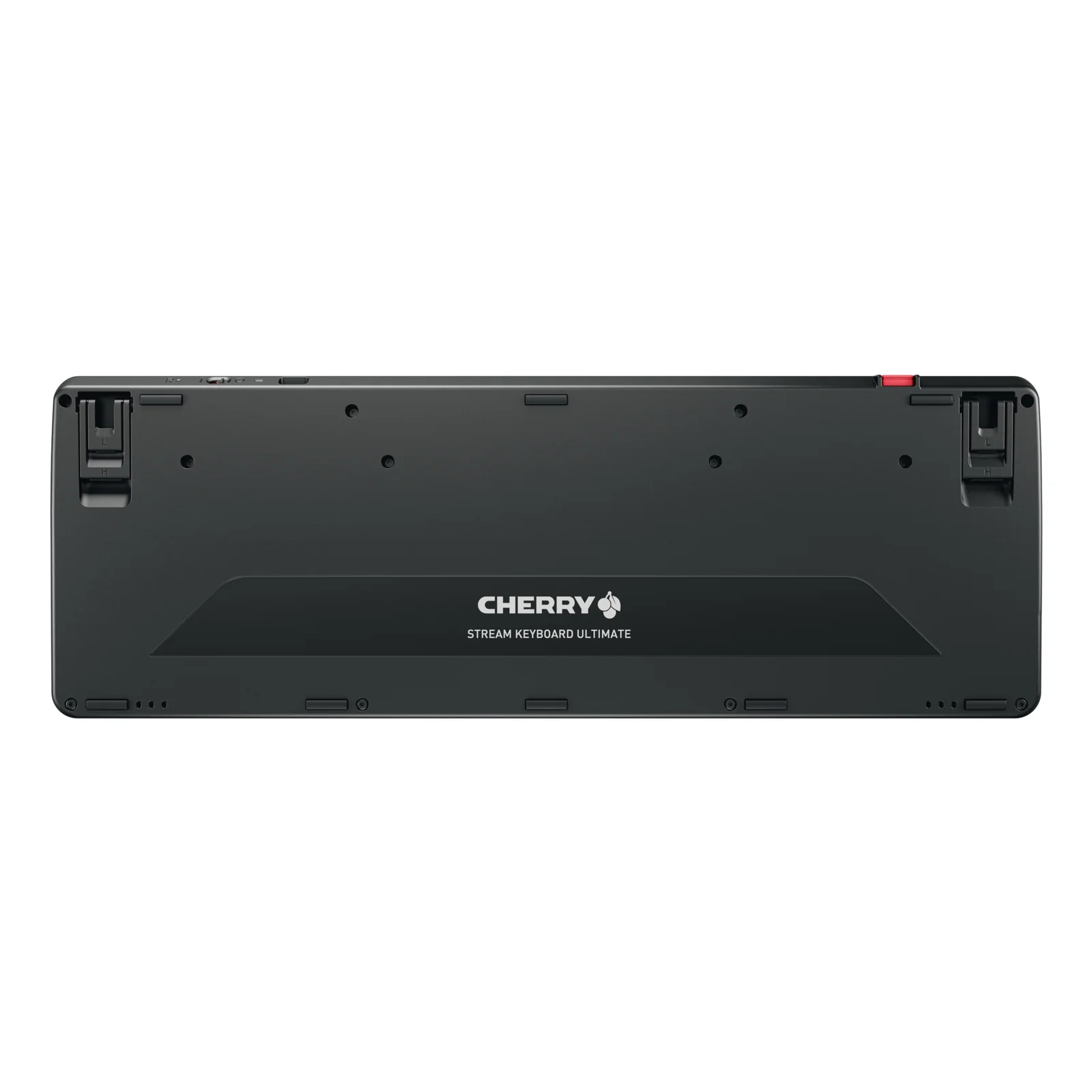 CHERRY Stream keyboard ultimate clavier maison/bureau USB + RF Wireless + Bluetooth AZERTY Français Noir