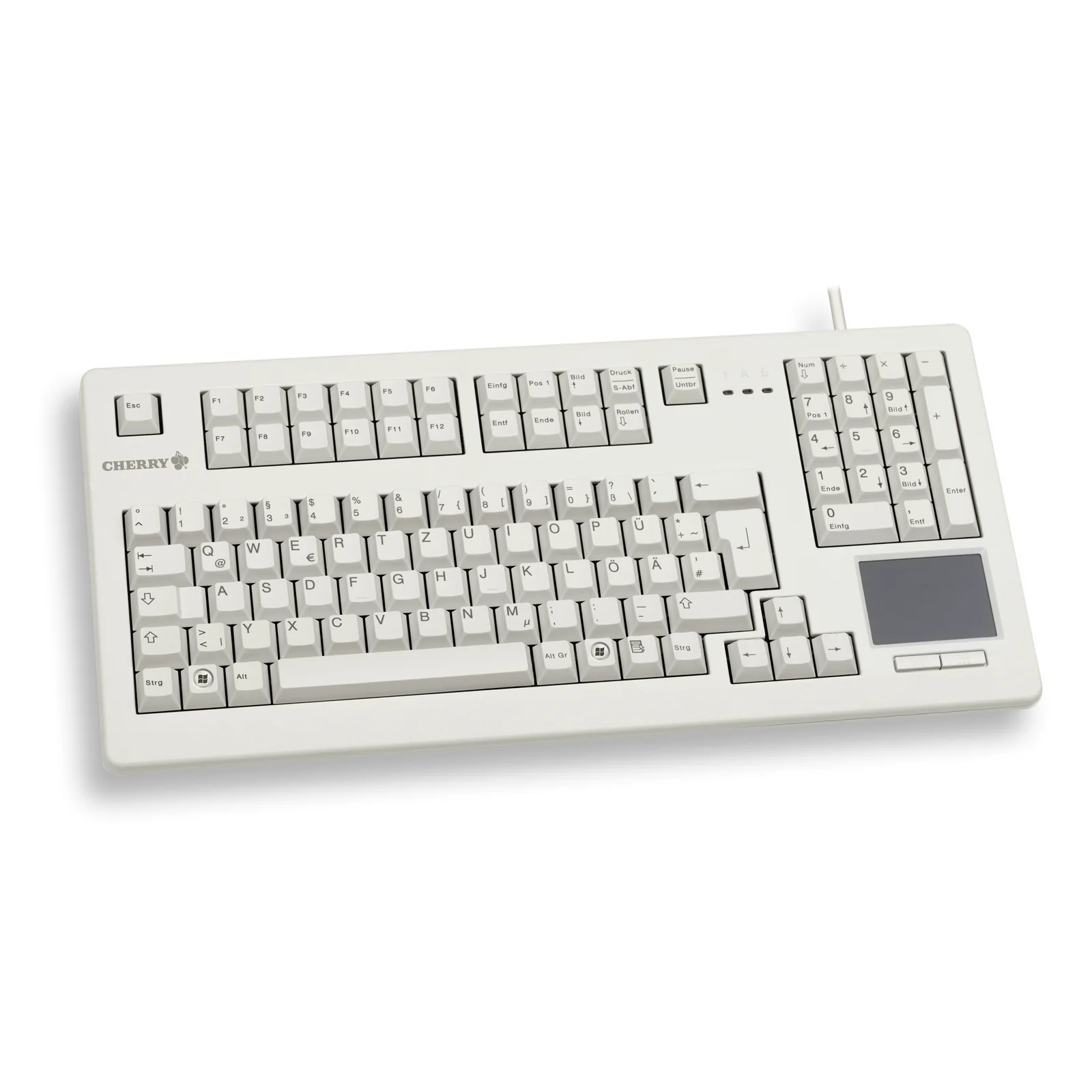 CHERRY TouchBoard G80-1190 clavier Universel USB QWERTZ Allemand Gris