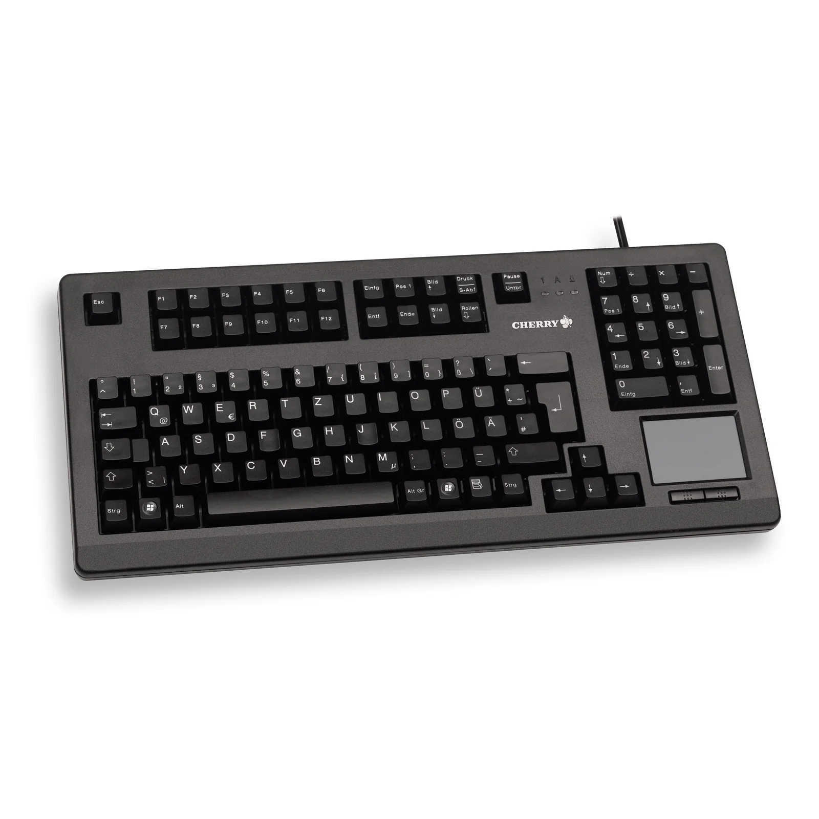 CHERRY TouchBoard G80-11900 clavier Universel USB QWERTY Anglais britannique Noir