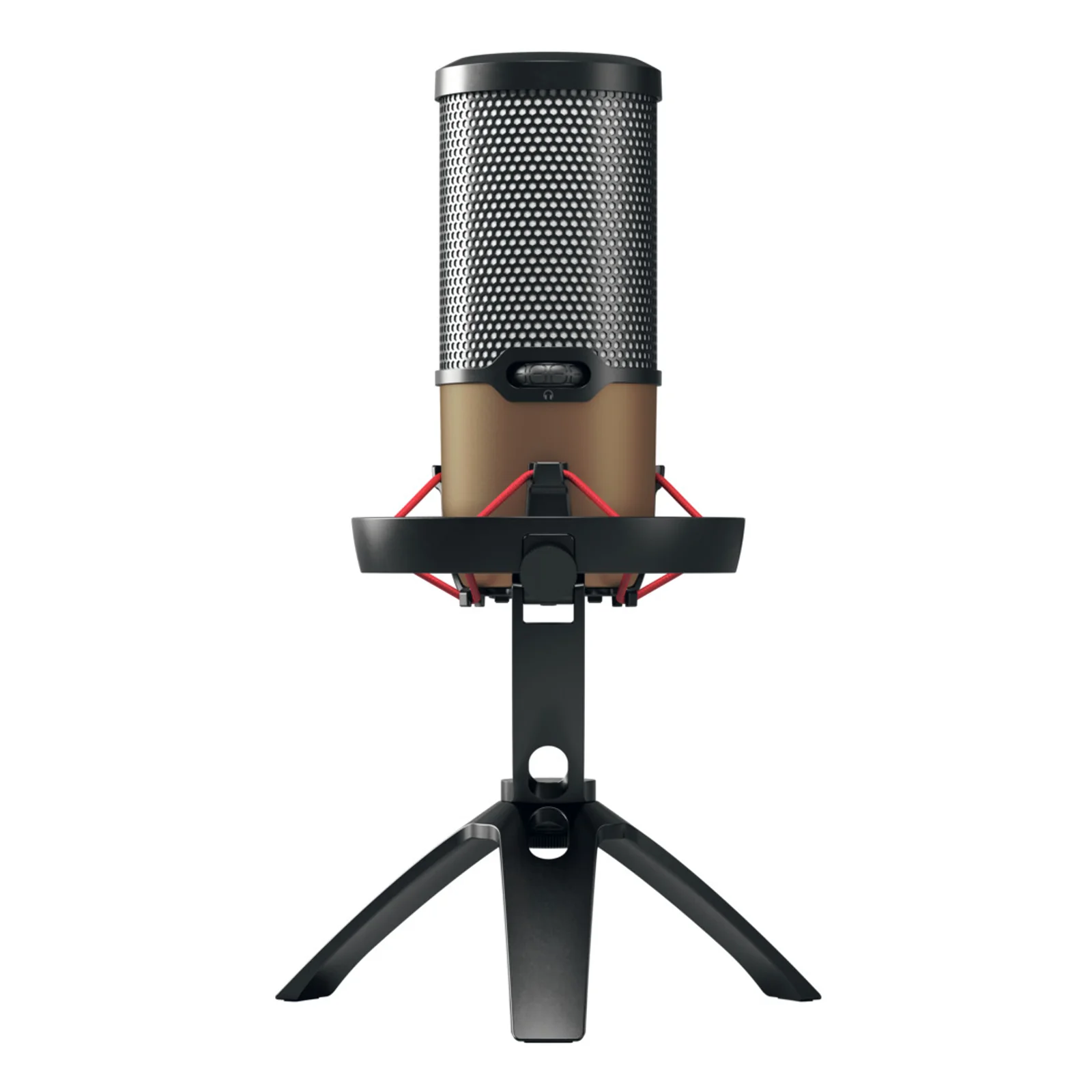 CHERRY UM 9.0 PRO RGB Noir, Cuivre Microphone de table