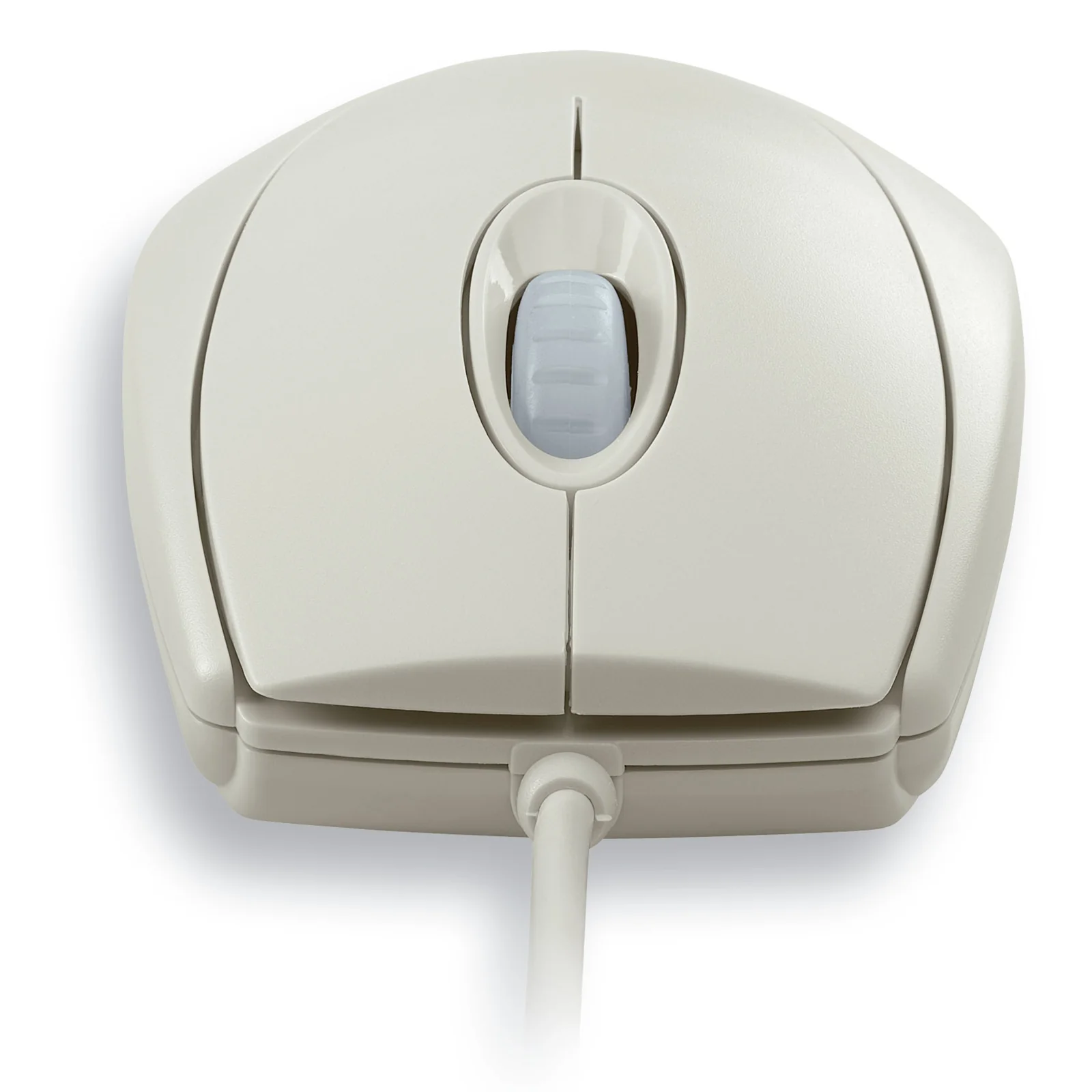 CHERRY WHEELMOUSE OPTICAL Souris filaire, gris clair, PS2/USB