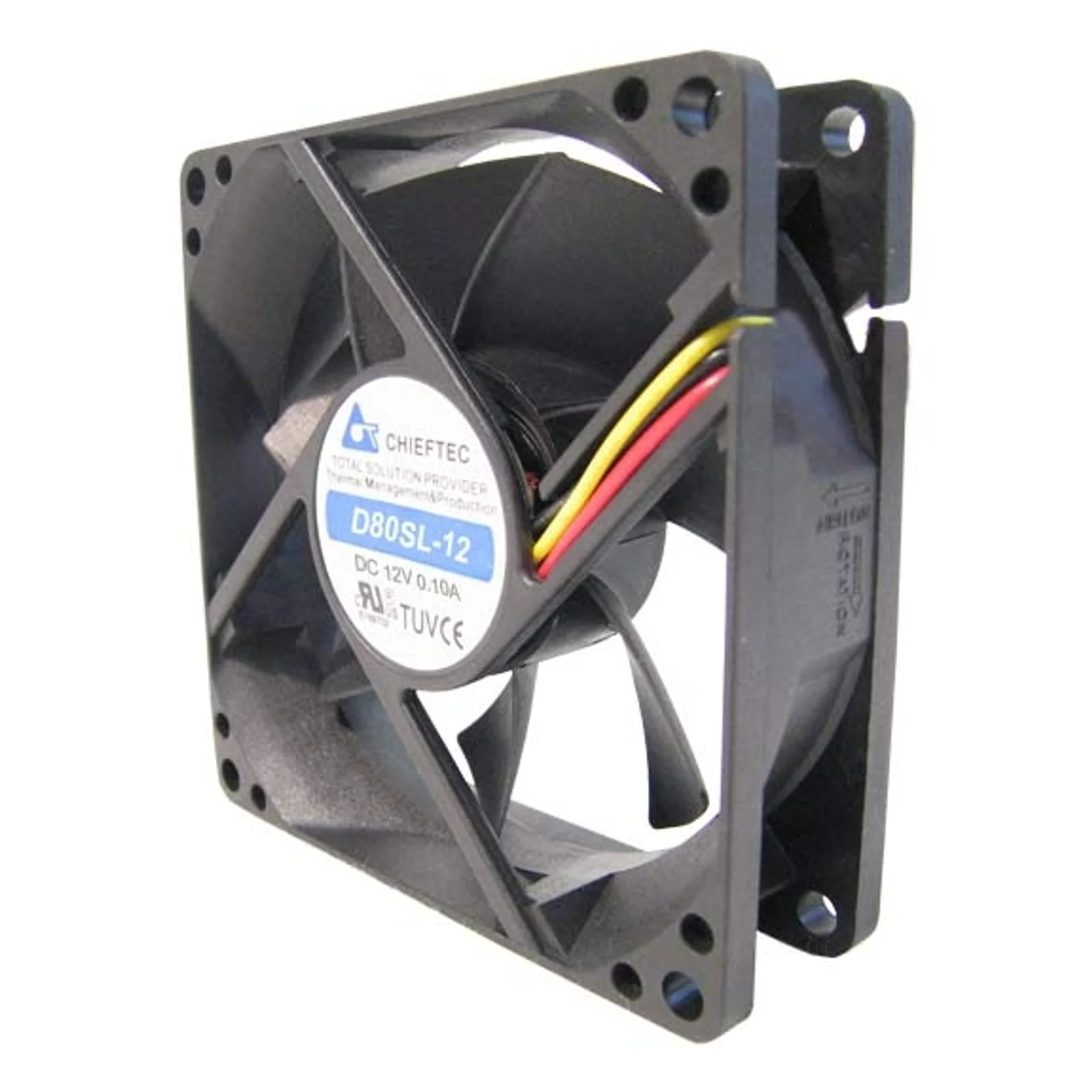 AF-0825S système de refroidissement d’ordinateur Boitier PC Ventilateur Noir