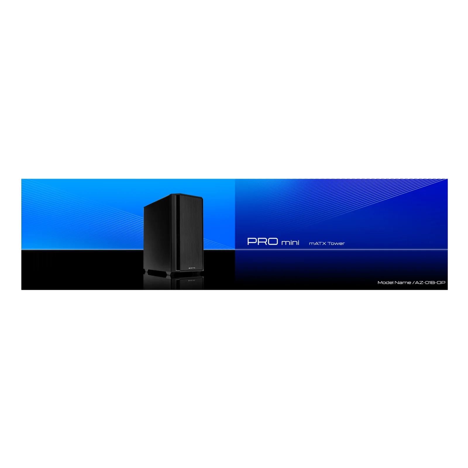Chieftec AZ-01B-OP unité centrale Mini Tower Noir
