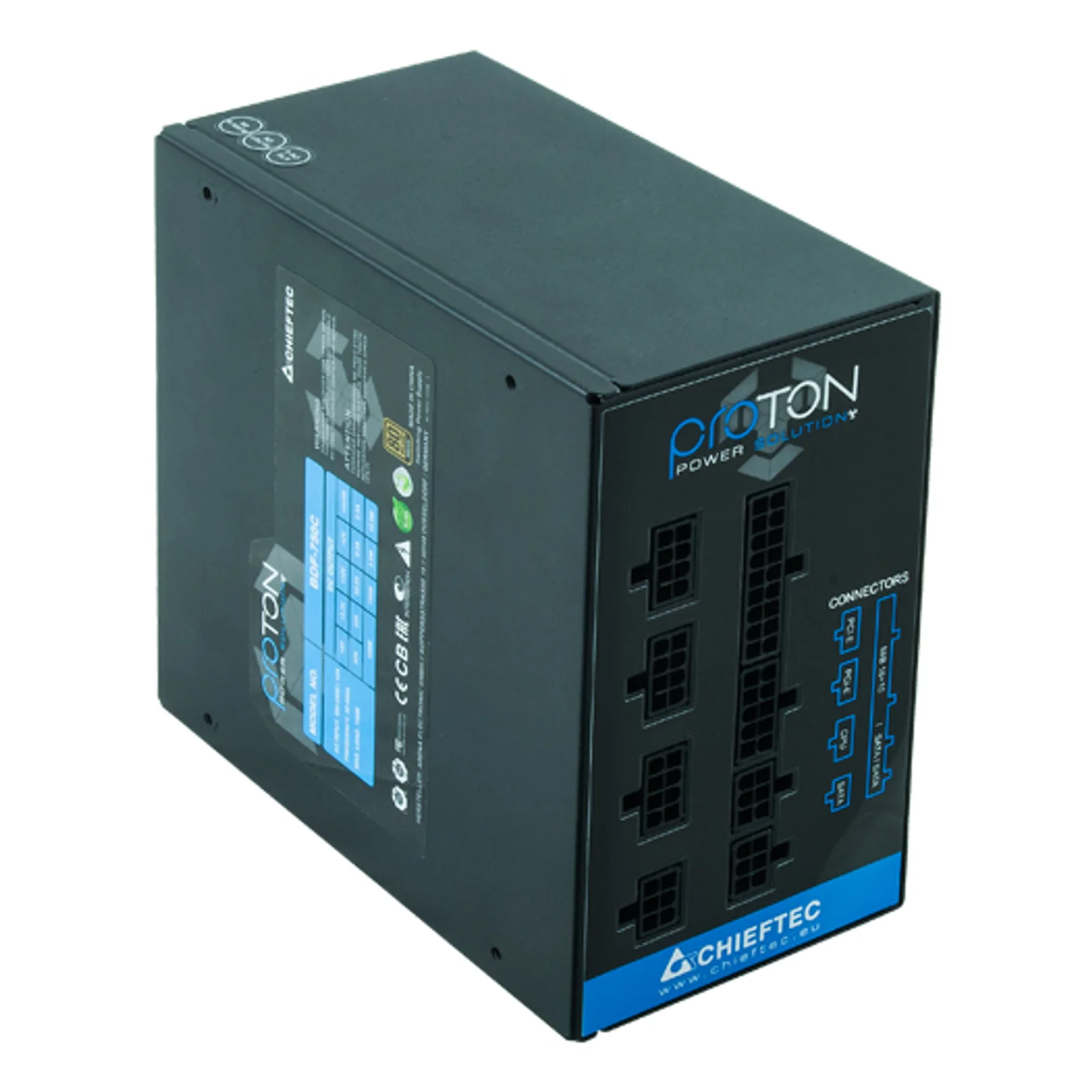 Chieftec BDF-1000C unité d'alimentation d'énergie 1000 W 20+4 pin ATX PS/2 Noir