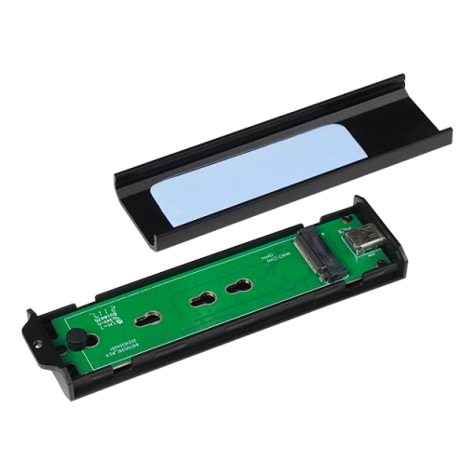 Chieftec CEB-M2C-TLE Boîtier de disques de stockage Enceinte ssd Noir M.2