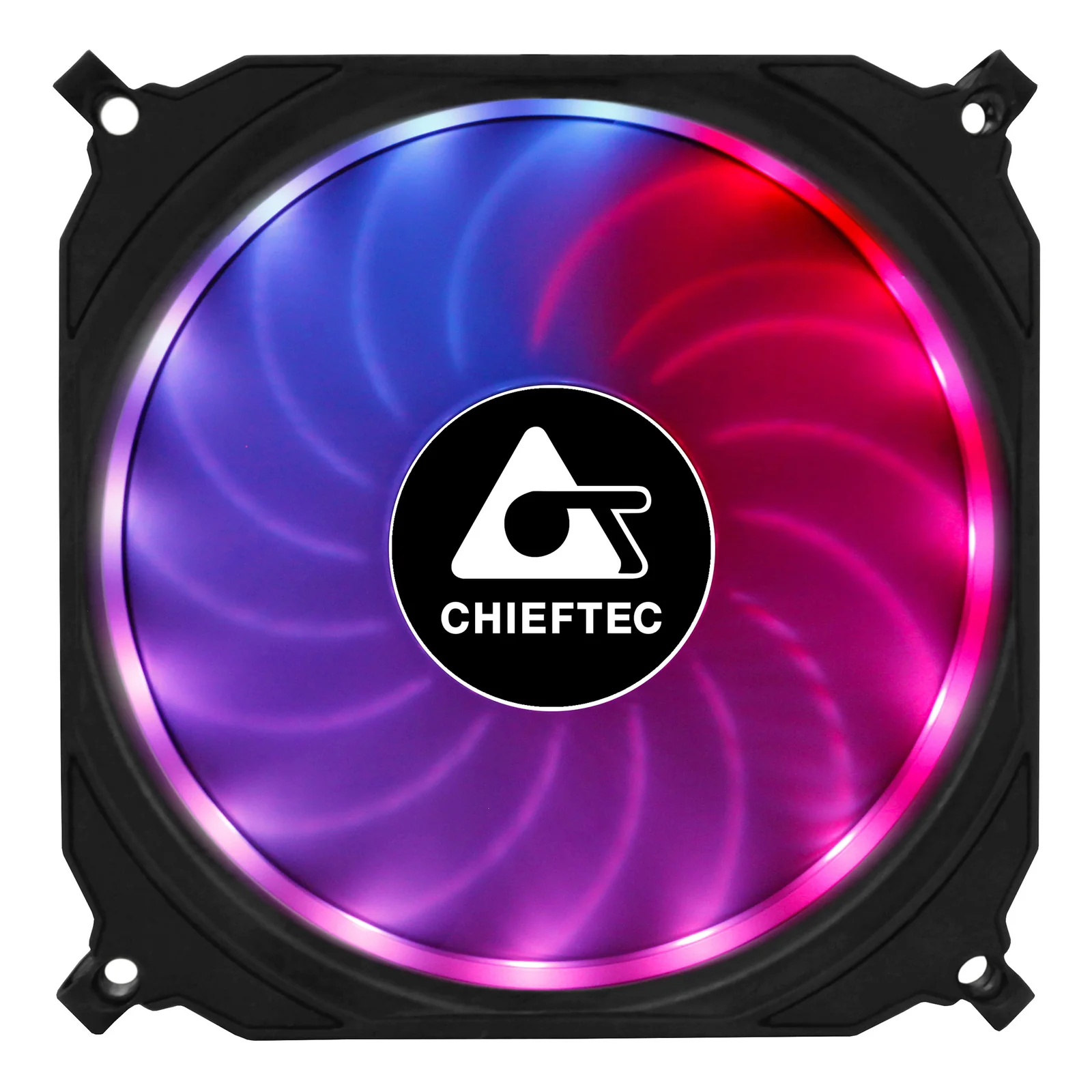 Chieftec CF-3012-RGB système de refroidissement d’ordinateur Boitier PC Ventilateur 12 cm Noir