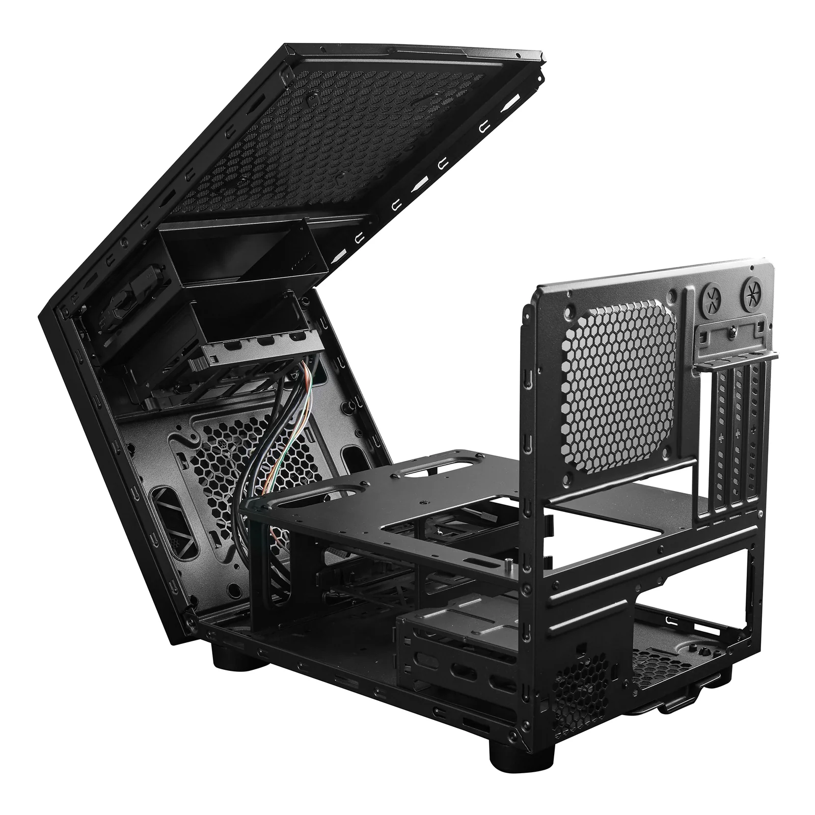 Chieftec CI-02B-OP unité centrale Cube Noir