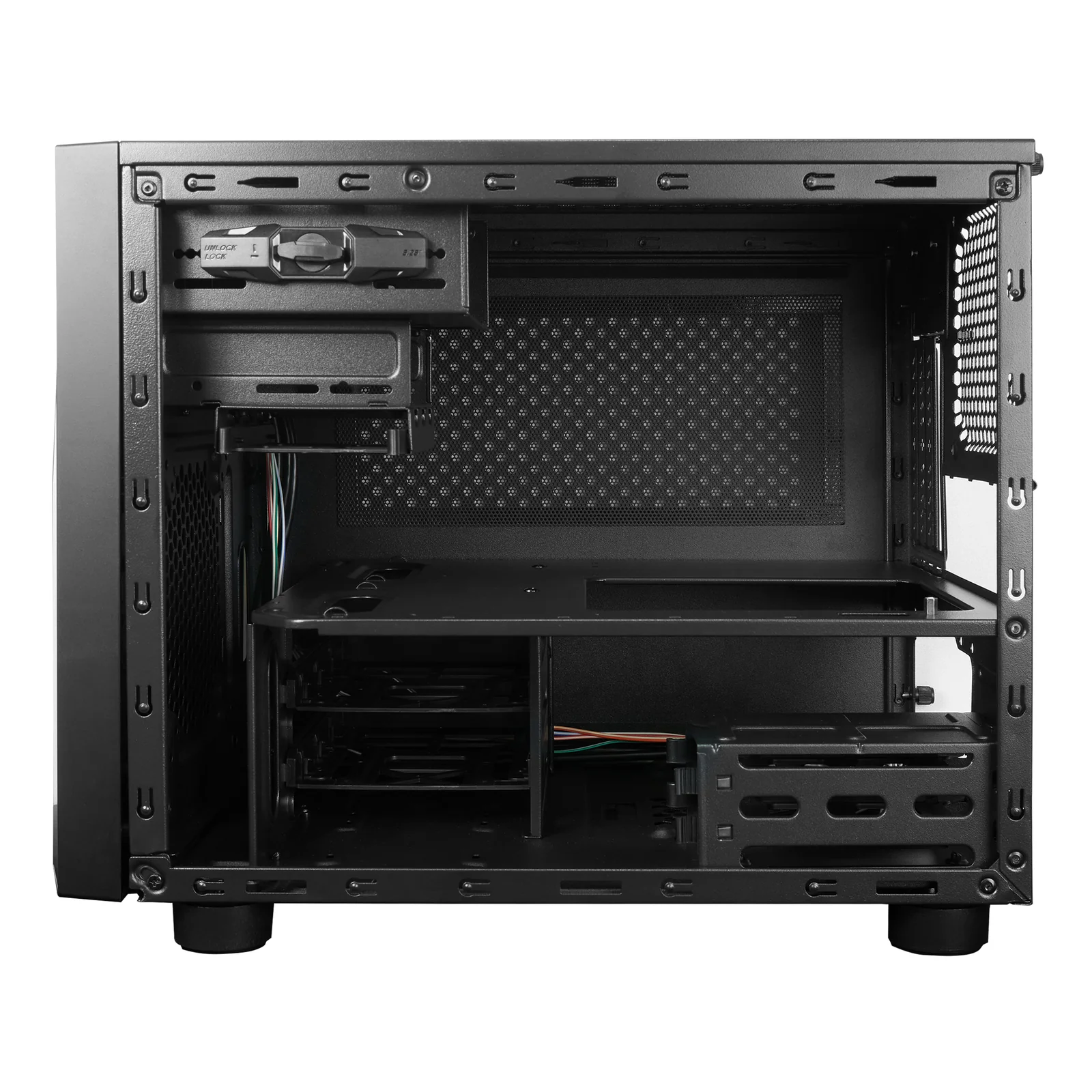 Chieftec CI-02B-OP unité centrale Cube Noir