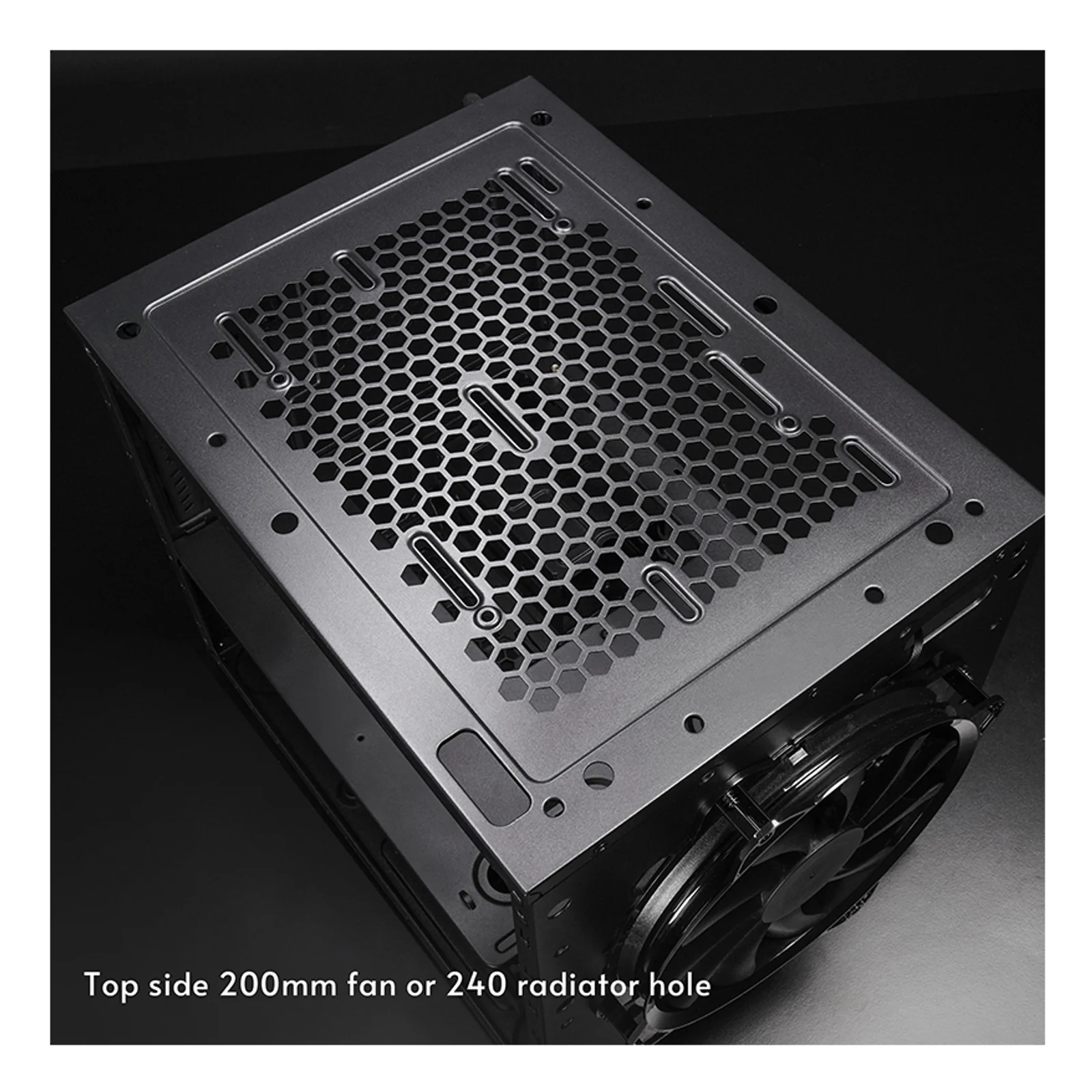Chieftec CI-03B-OP unité centrale Cube Noir