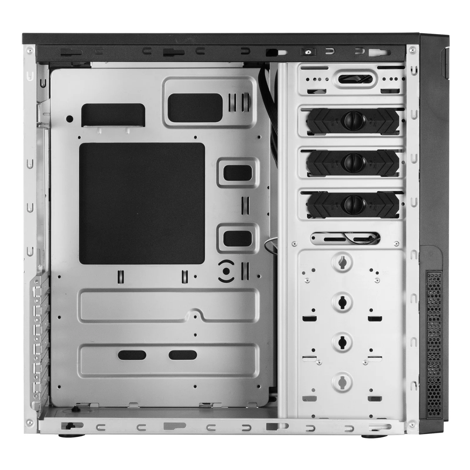 Chieftec HC-10B-OP unité centrale Mini Tower Noir