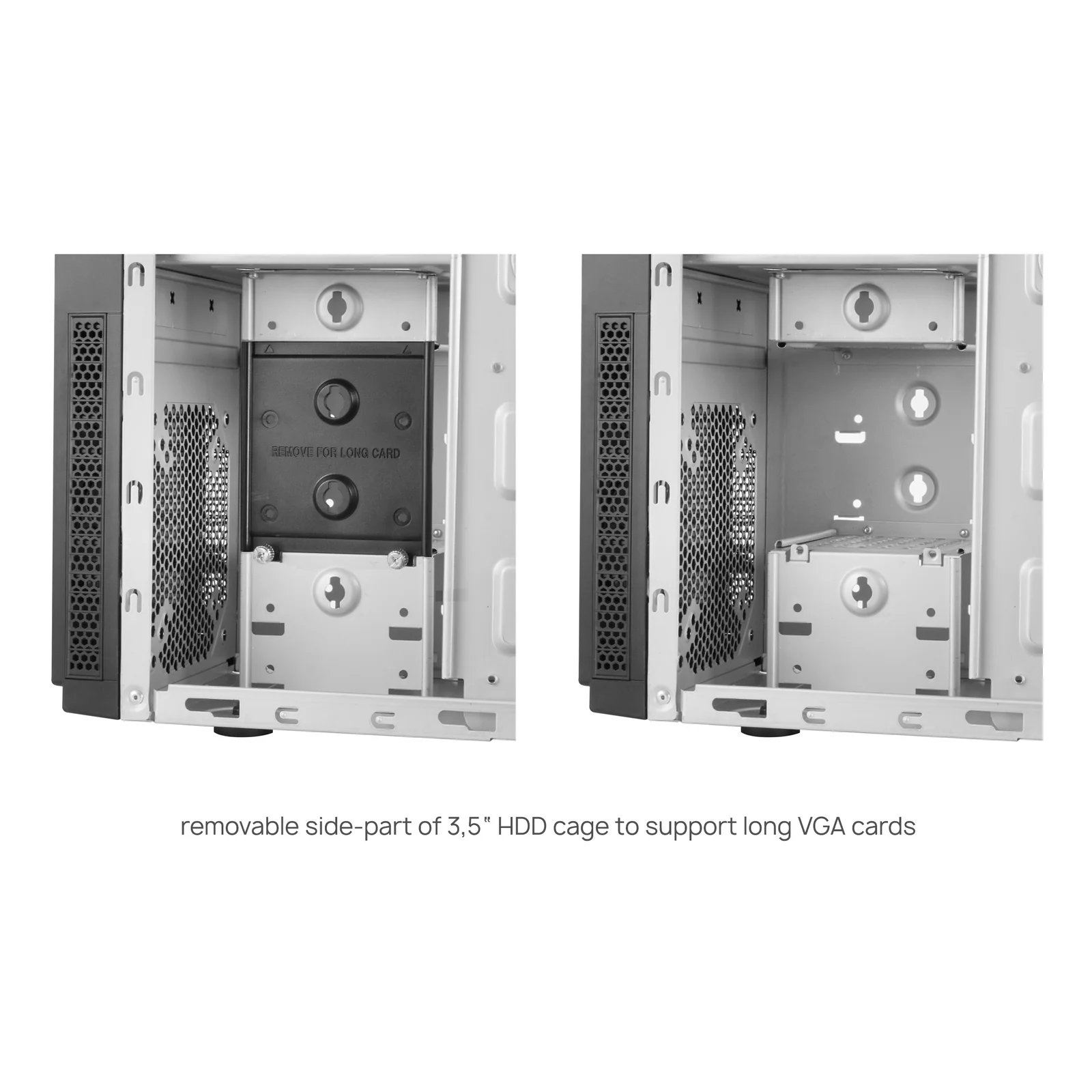 Chieftec HC-10B-OP unité centrale Mini Tower Noir