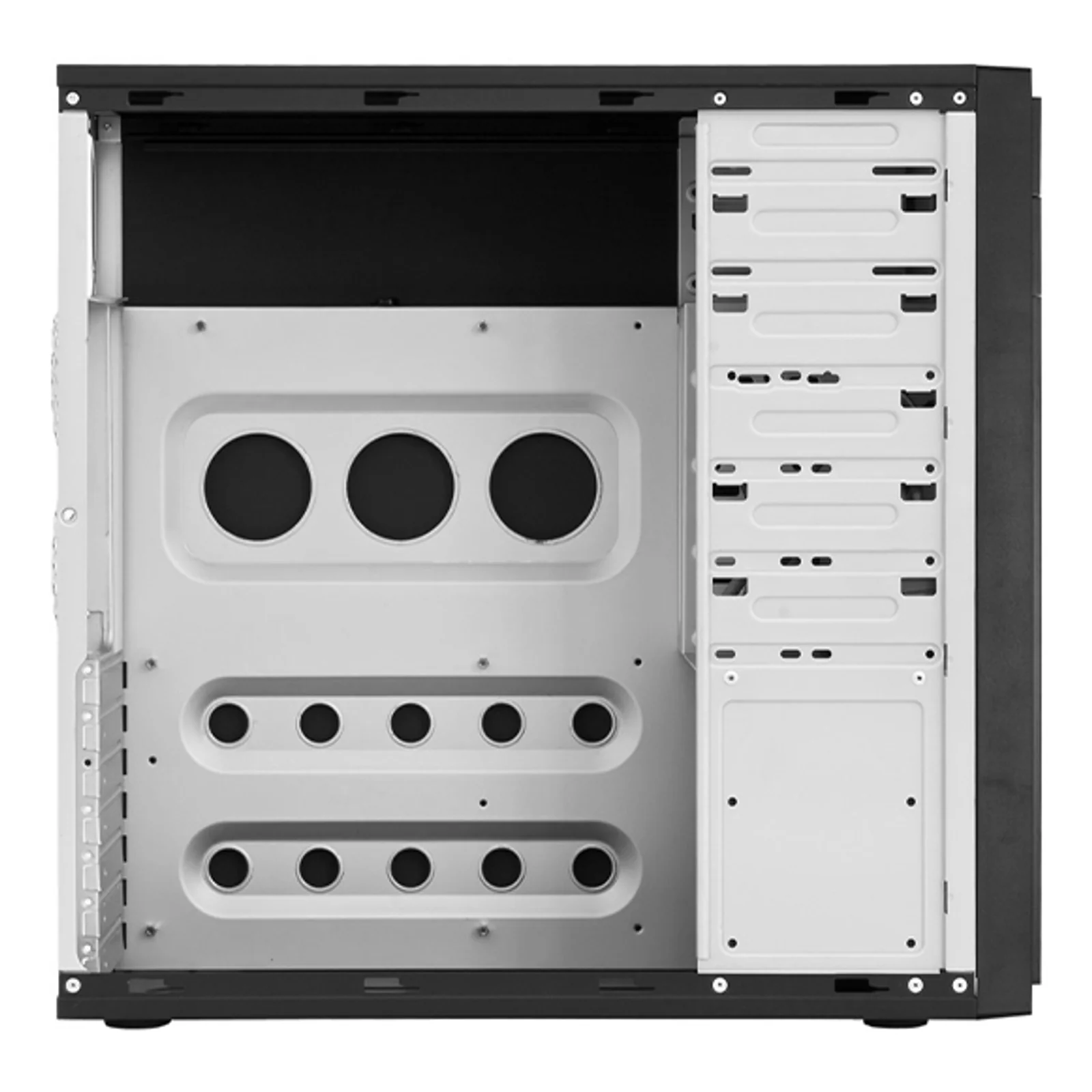 Chieftec HQ-01B-OP unité centrale Midi Tower Noir