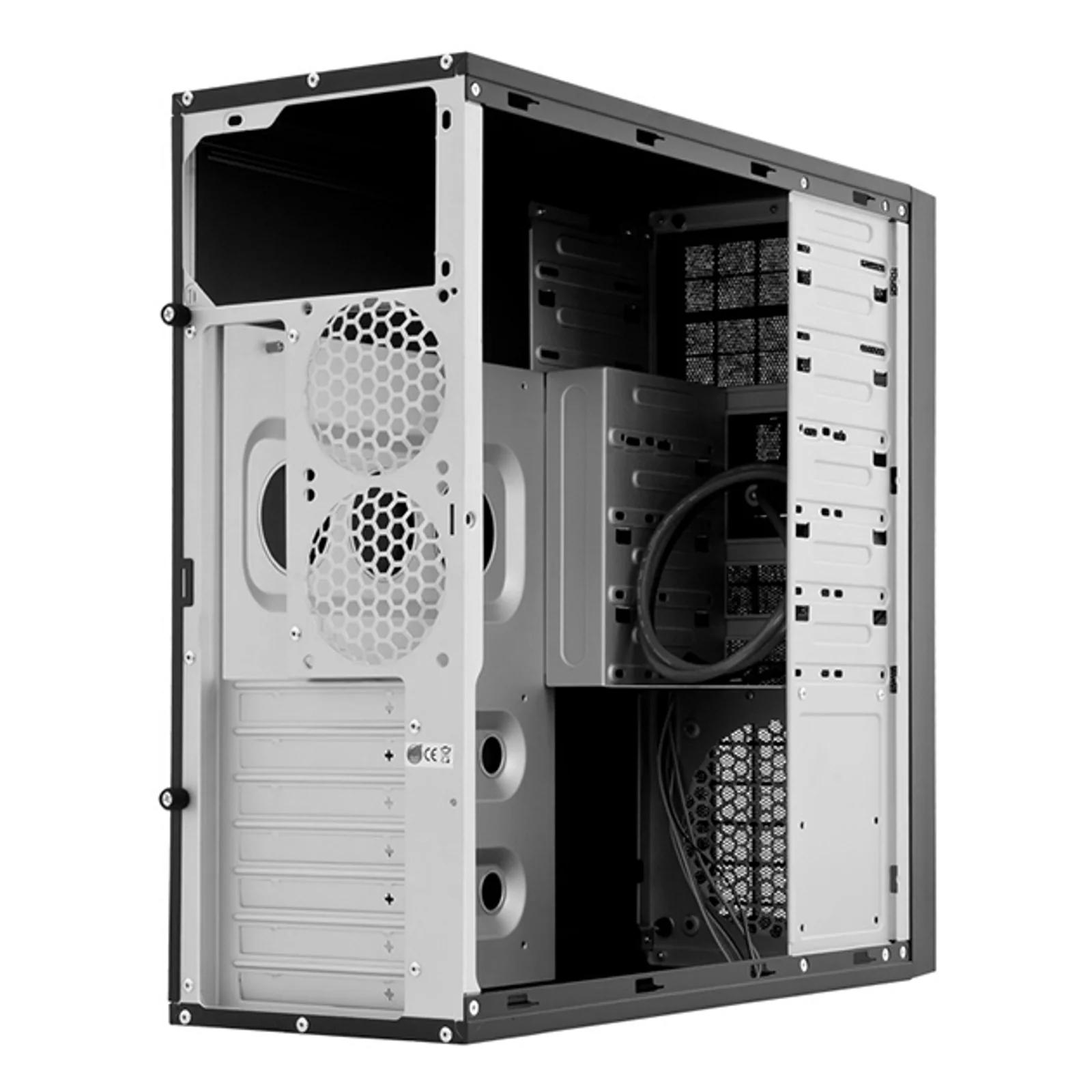 Chieftec HQ-01B-OP unité centrale Midi Tower Noir