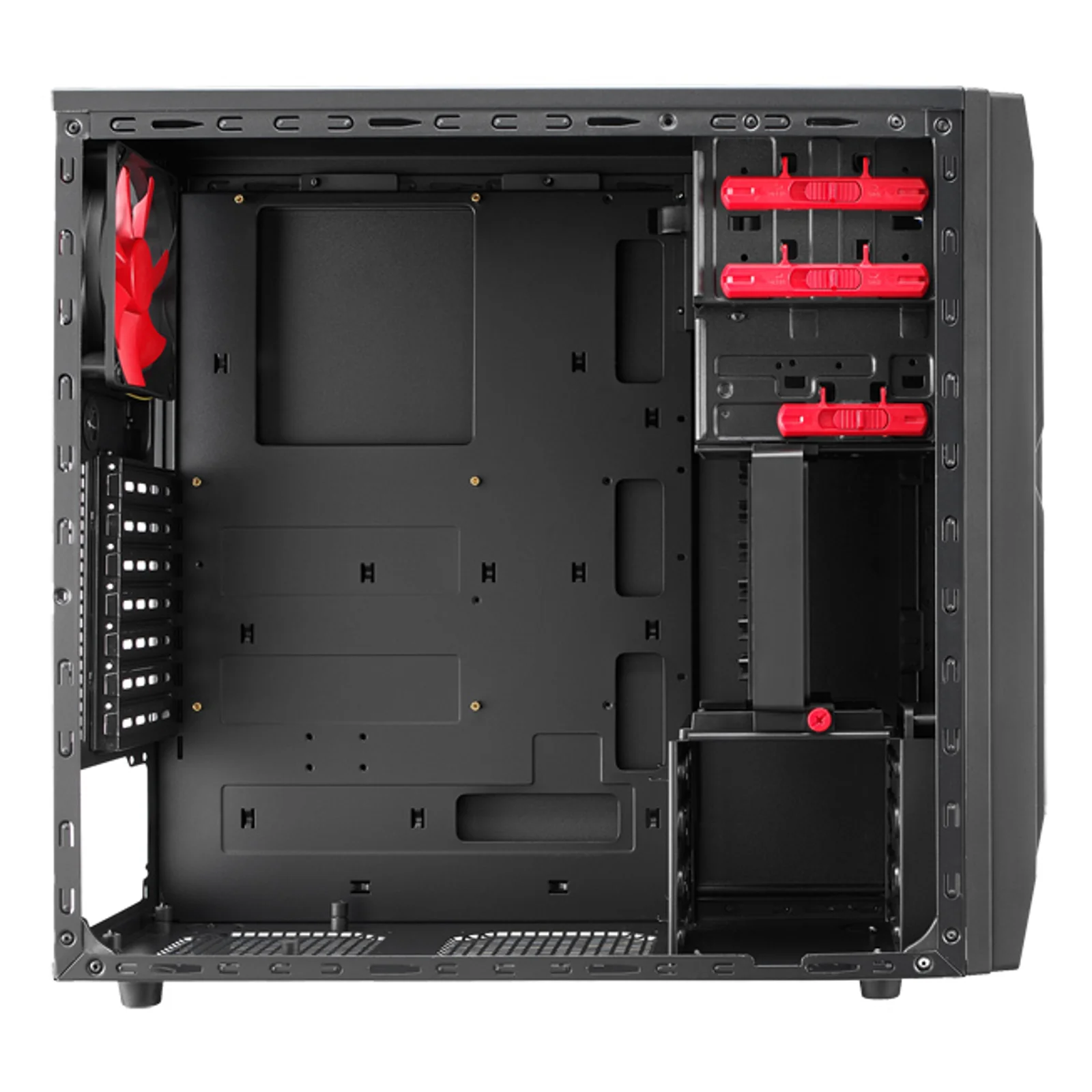 Chieftec LF-02B-OP unité centrale Midi Tower Noir