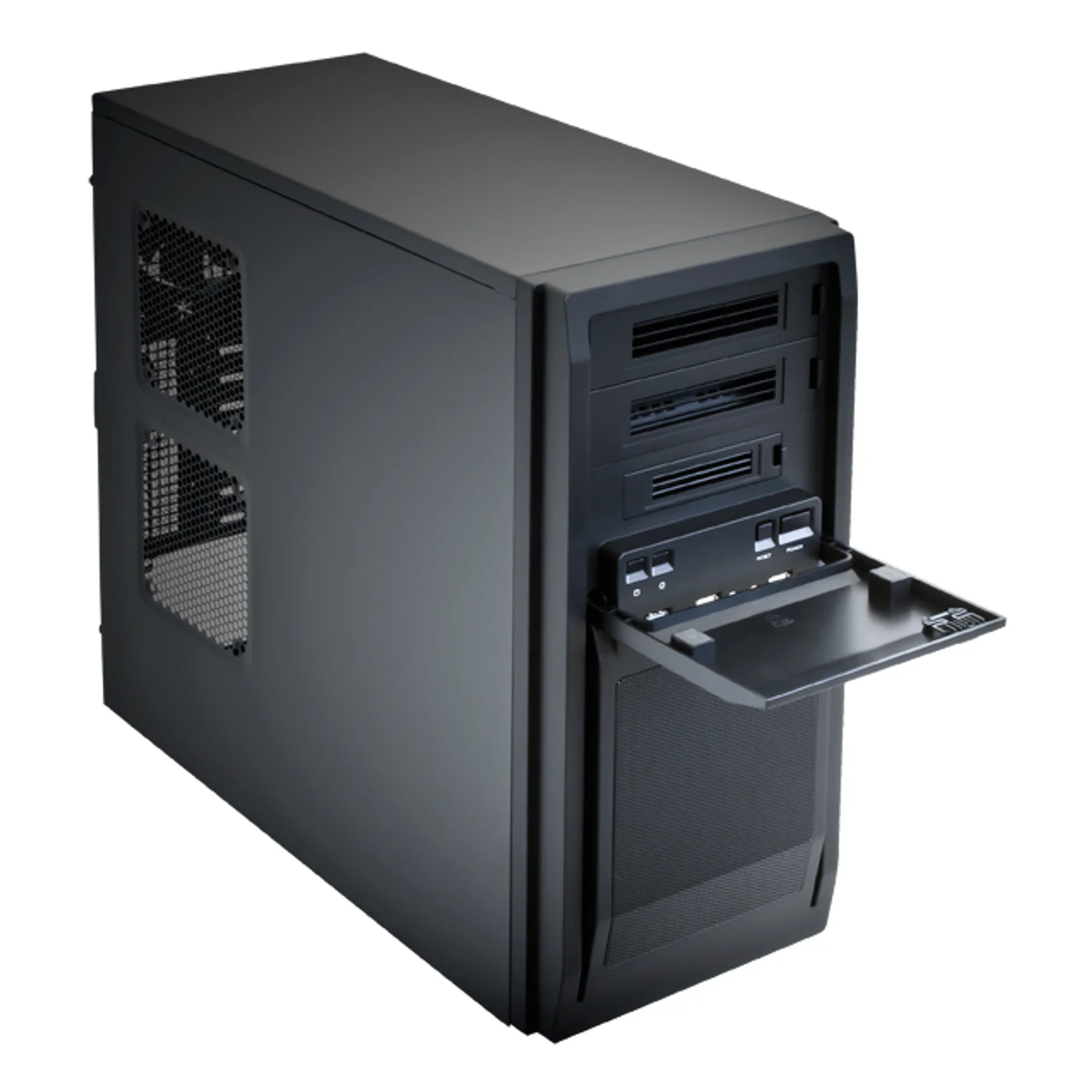 Chieftec LF-02B-OP unité centrale Midi Tower Noir