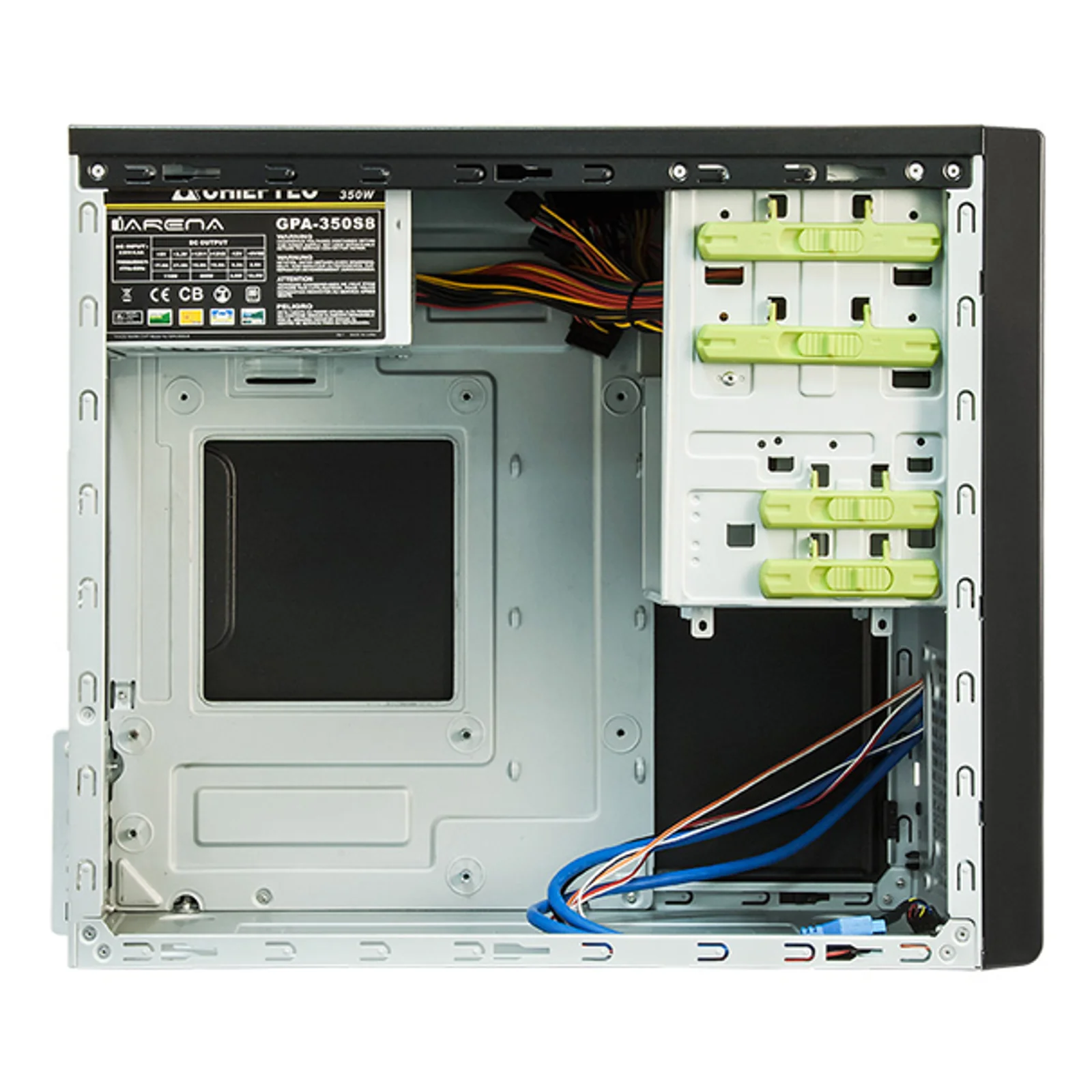 Chieftec XT-01B-350GPB unité centrale Mini Tower Noir 350 W