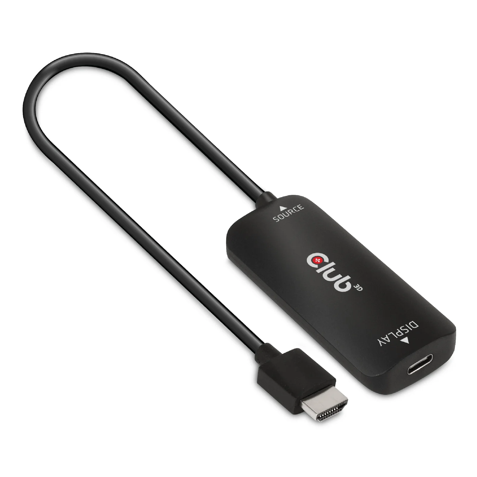 CLUB3D CAC-1336 câble vidéo et adaptateur 1 m HDMI + USB USB Type-C Noir
