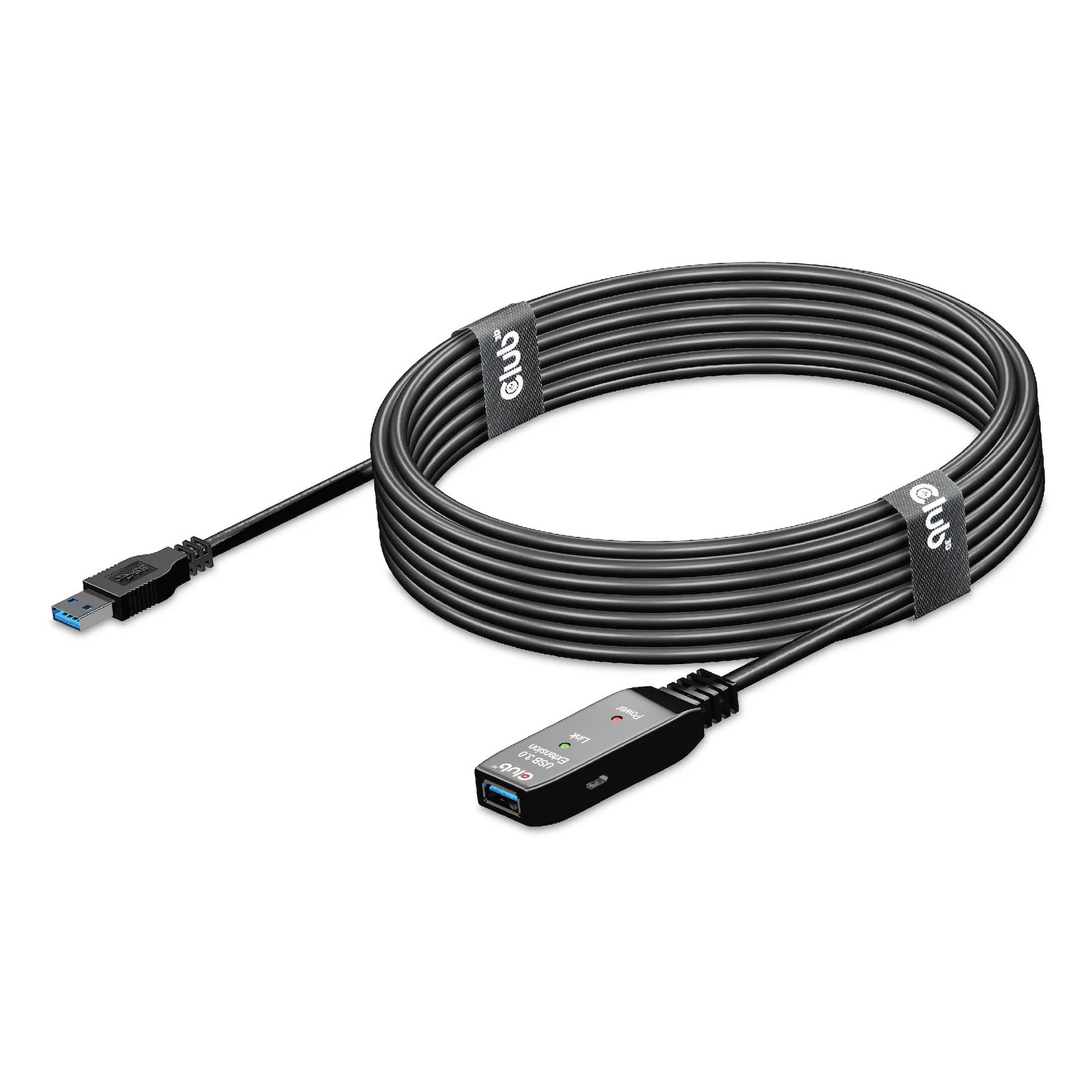 CLUB3D CAC-1404 câble USB USB 3.2 Gen 1 (3.1 Gen 1) 5 m USB A 5 Gbit/s Noir