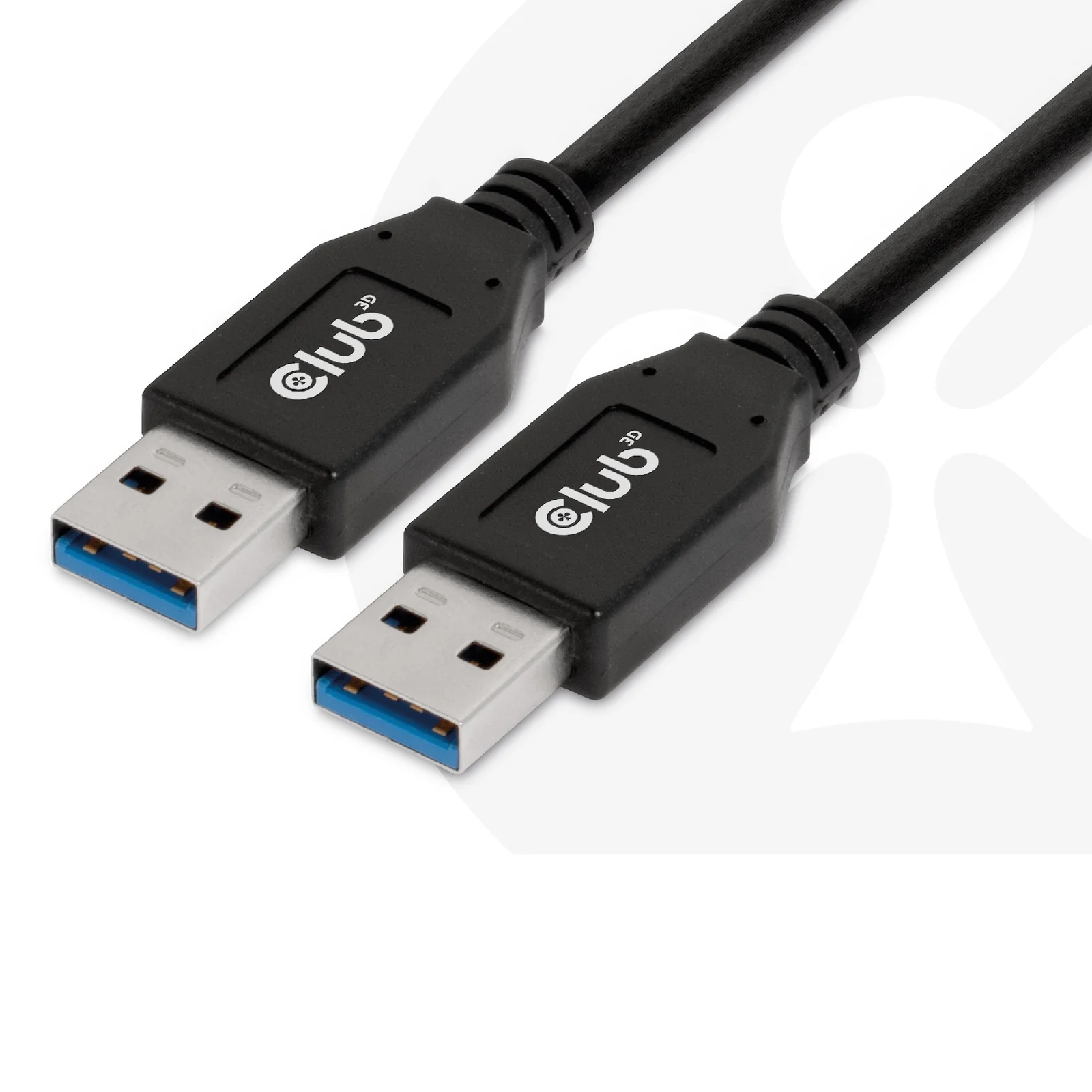 CLUB3D CAC-1409 câble USB USB 3.2 Gen 2 (3.1 Gen 2) 0,5 m USB A 10 Gbit/s 15 W Noir