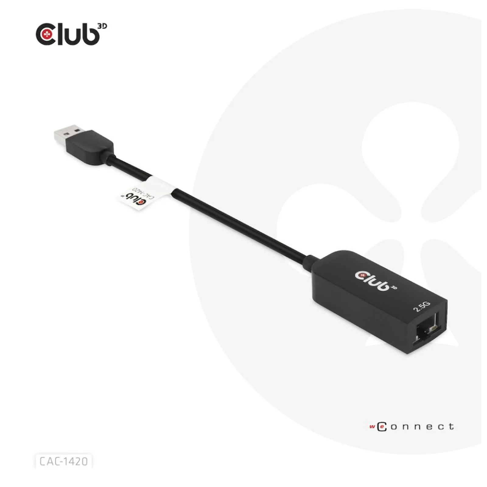 CLUB3D CAC-1420 carte réseau Ethernet 2500 Mbit/s