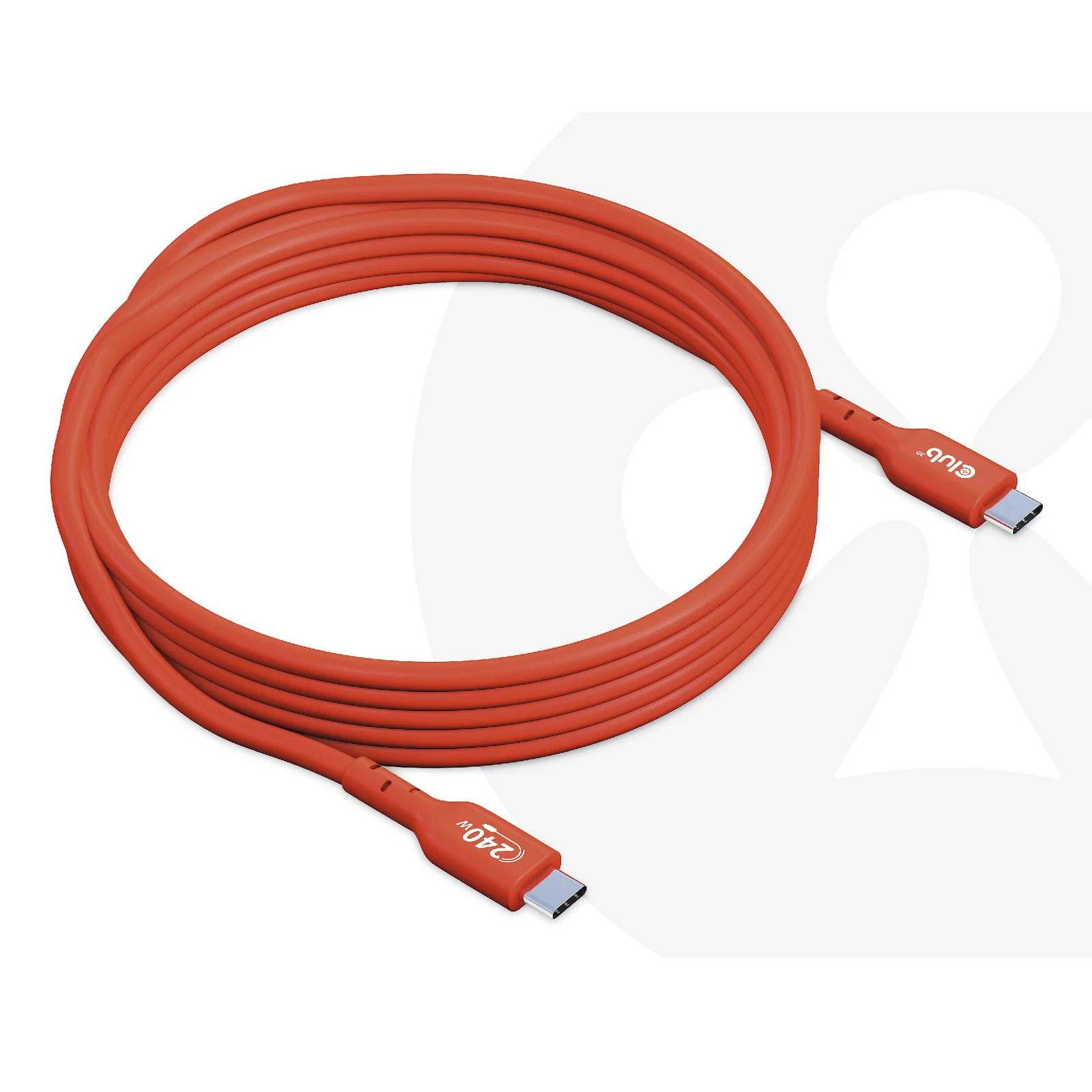 CLUB3D CAC-1513 câble USB USB 2.0 3 m USB C 240 W Orange