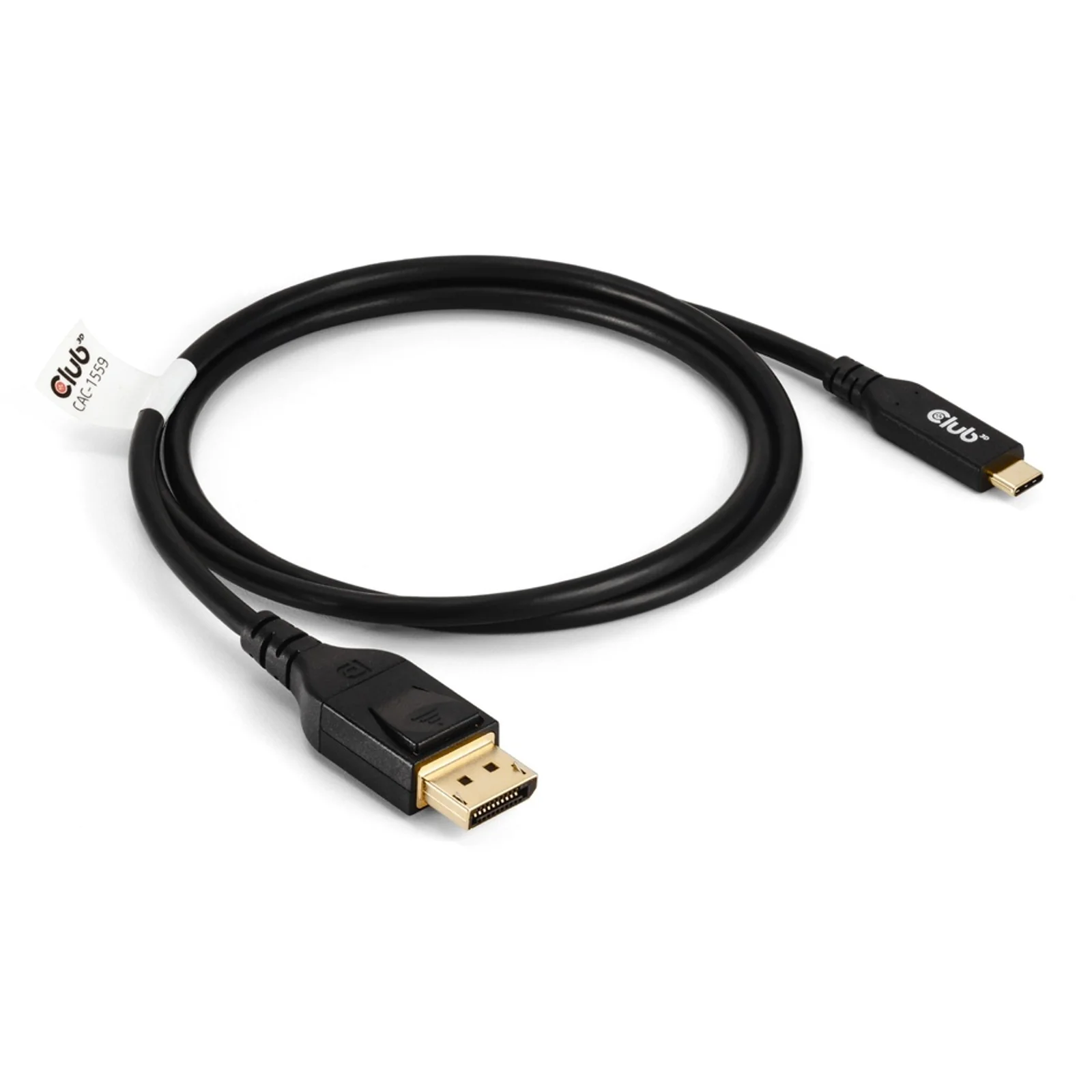 CLUB3D CAC-1559 câble vidéo et adaptateur 1 m USB Type-C DisplayPort Noir